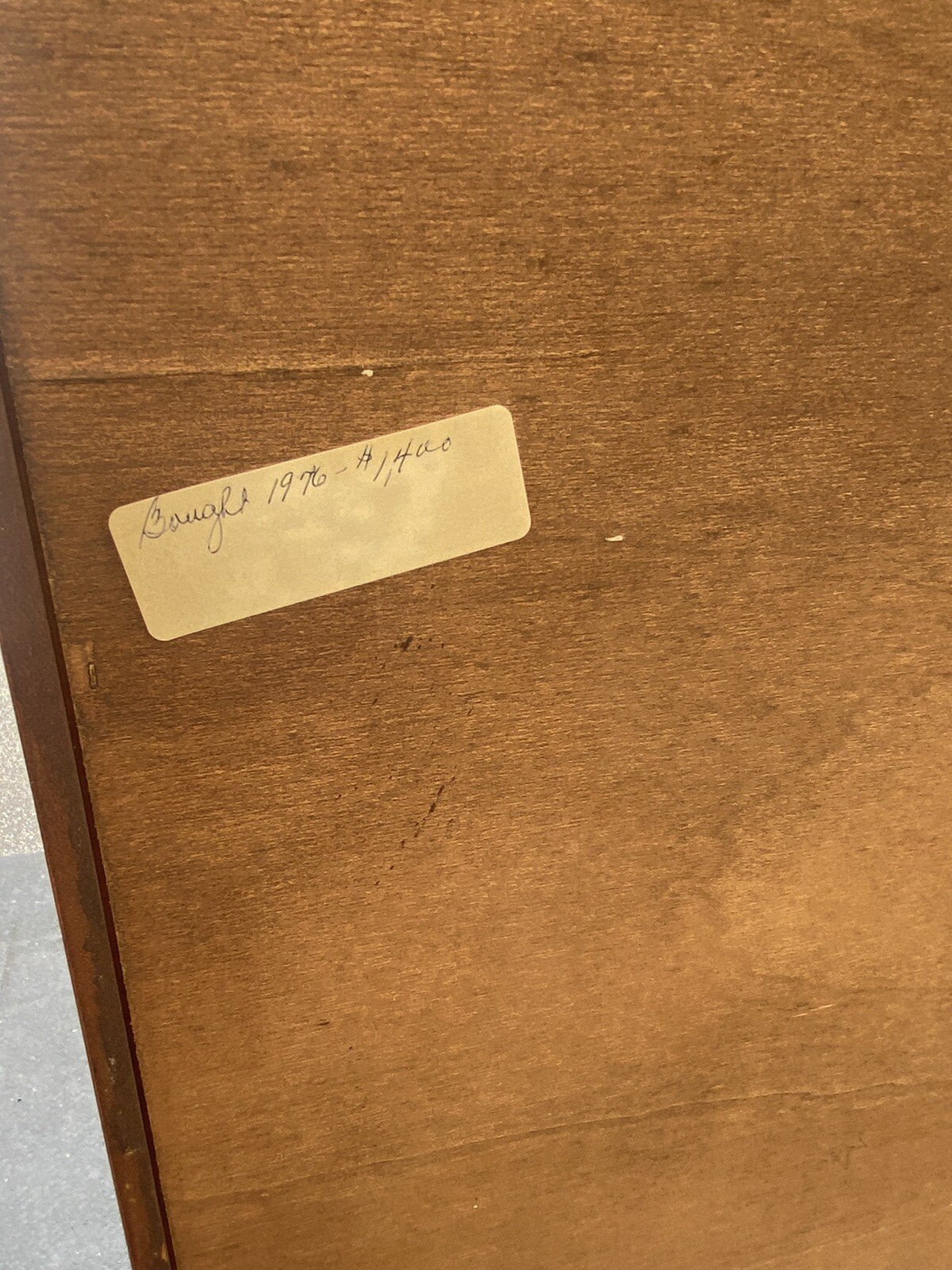 65416 HENKEL HARRIS Queen Anne 2 Piece Highboy Chest Dresser