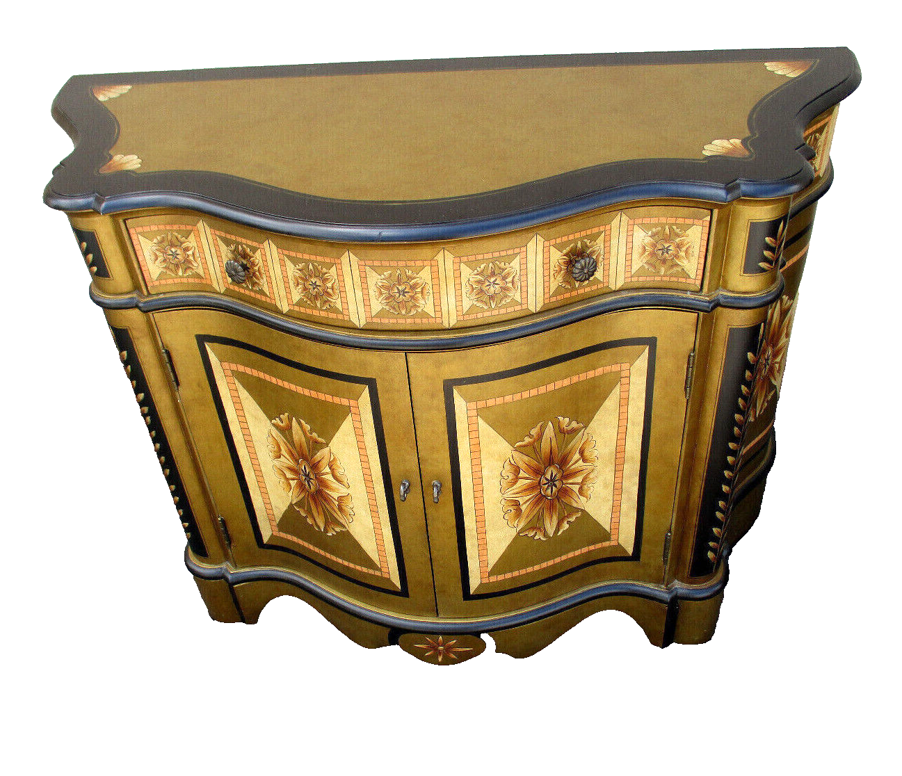 63371  Decorator PULASKI Console Sideboard Server Cabinet