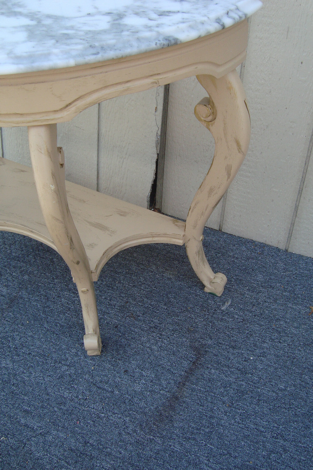 62130   Marble Top Console Table Sideboard Server KIMBALL Furniture ??