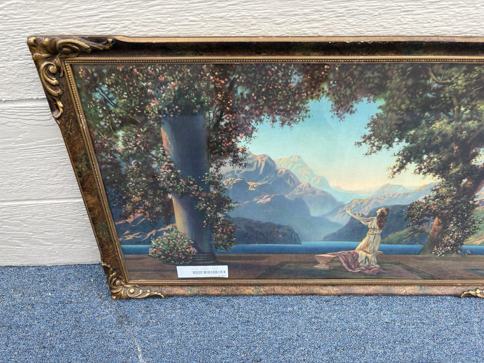 66781 R Atkinson Fox ??  DAWN  Print in Picture Frame CHICAGO