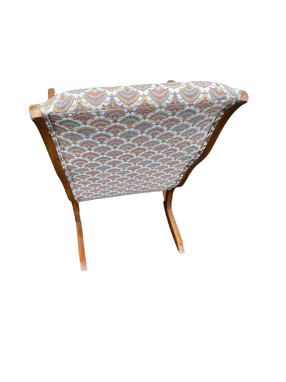 66450 Maple Upholstered Rocker Rocking Chair