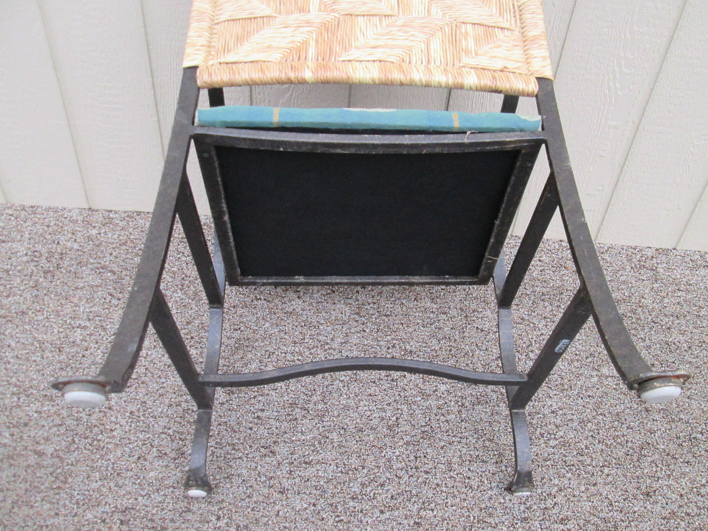 58051 Set of 4 QUALITY Heavy Metal Arm Chair Patio Chairs