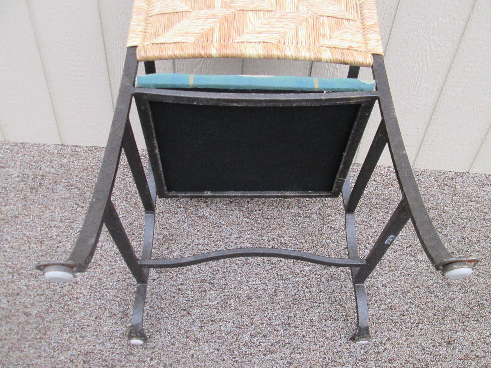 58051 Set of 4 QUALITY Heavy Metal Arm Chair Patio Chairs