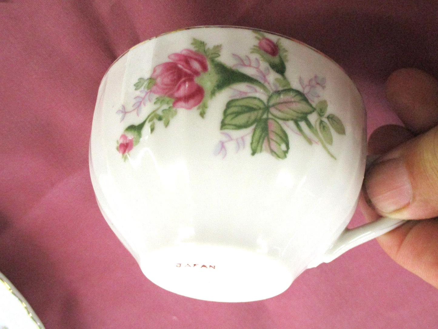 COL  04  WW:  Lot of  Japan Dishes Dinnerware Set of 5 Cups with Plates