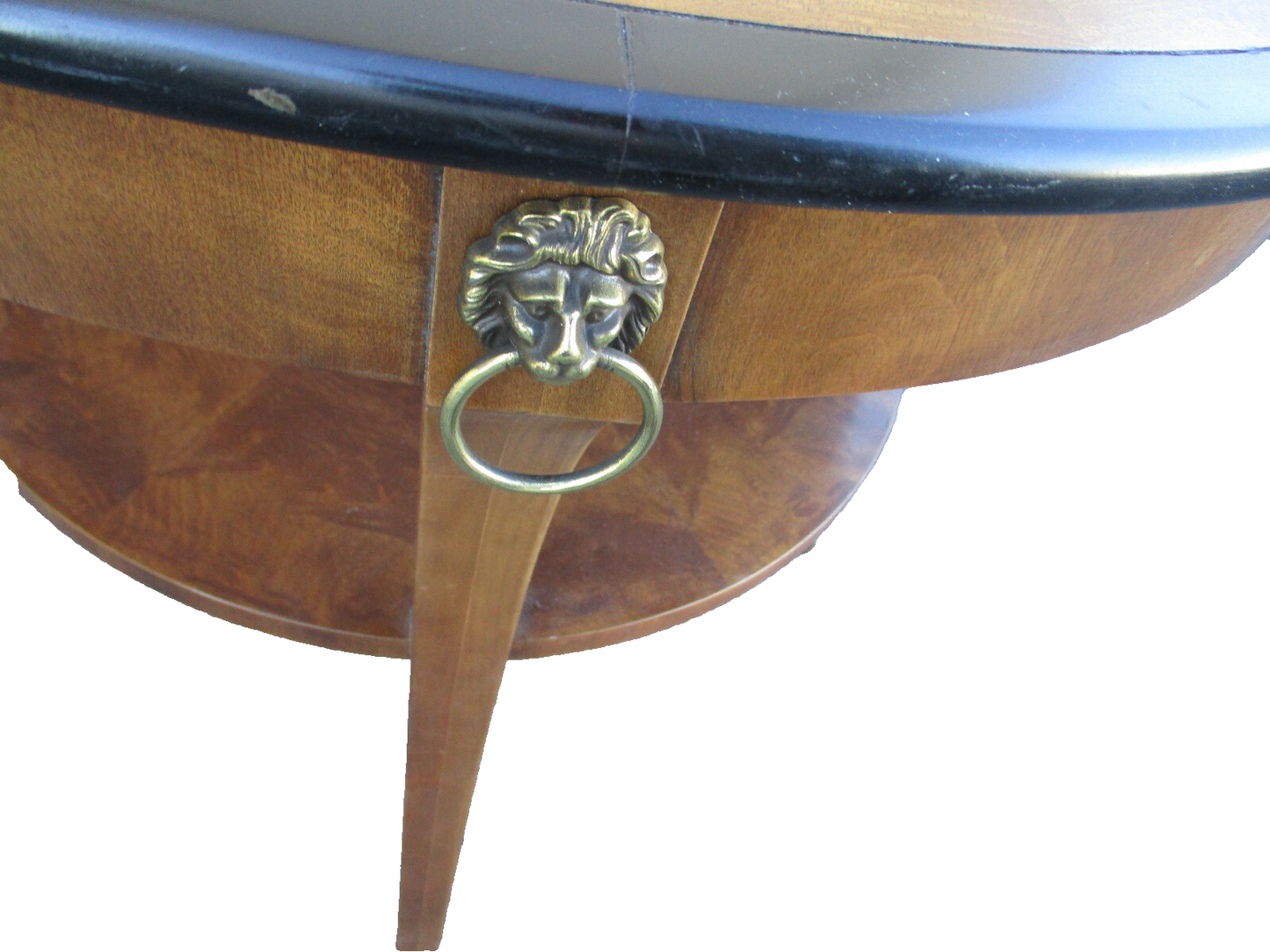 62184  Round Neo Classical Lamp Table Nightstand Stand