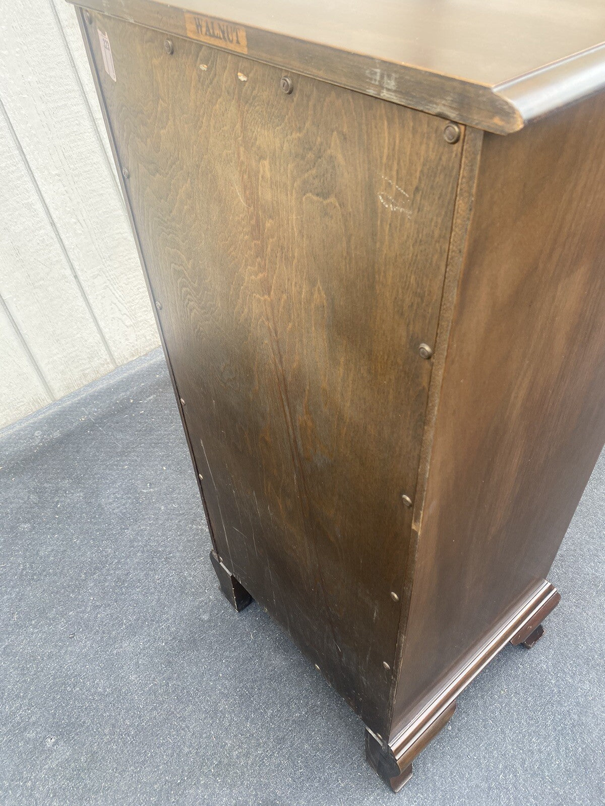 65611   KINDEL Furniture Quality Walnut High Chest Dresser