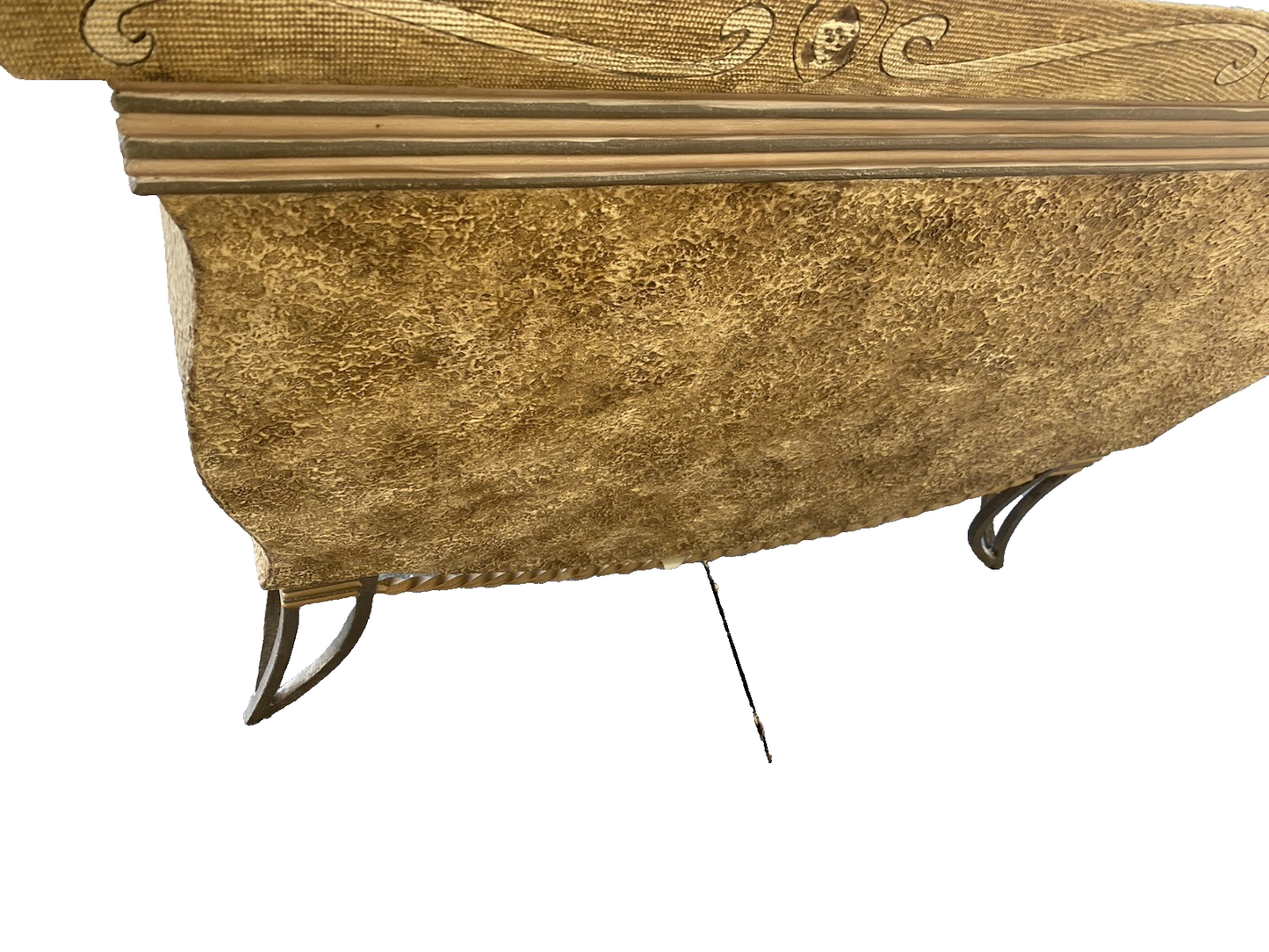 66137 Modern Console Hall Table with Mirror