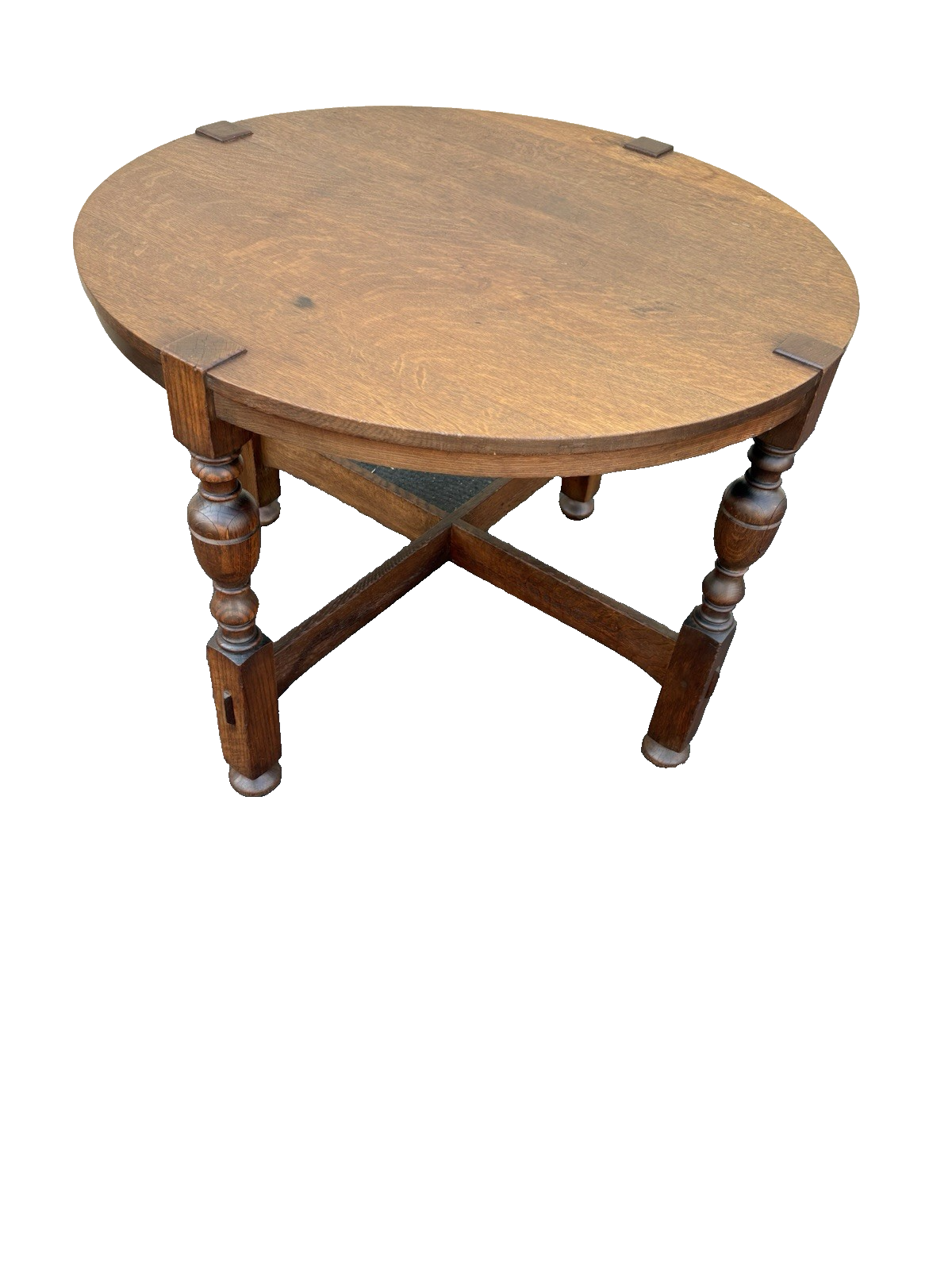 66884 QUAINT Stickley Round Dining Table Foyer Stand