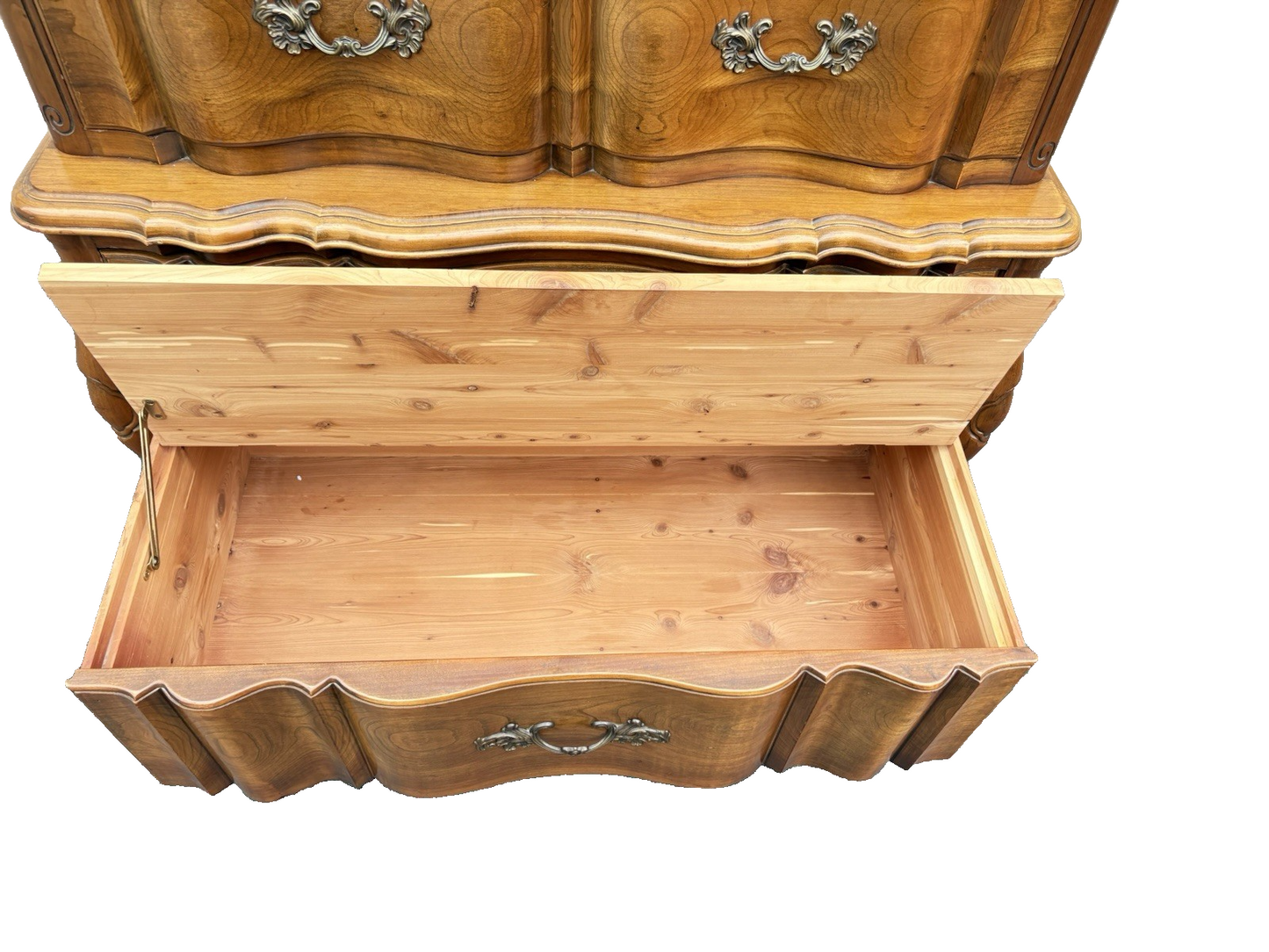 67070 French Country PHENIX Furniture High Chest Dresser