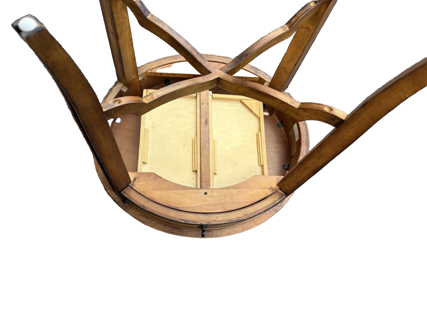 66963 Oval HEKMAN Furniture Lamp Table Stand w/ Drawer