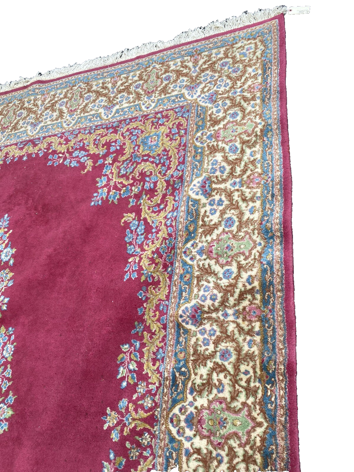 RUG 23:   Hand Woven   Oriental Carpet Rug Kirman   Size  8' 9" x 12 '