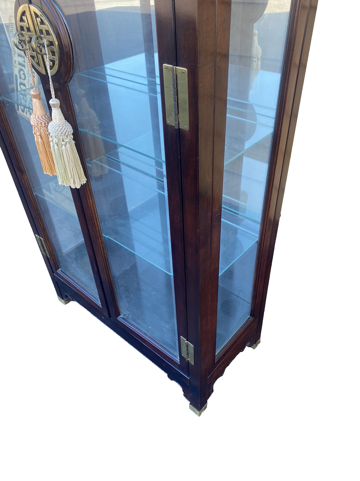 66385 American Furniture Oriental  Curio China Cabinet