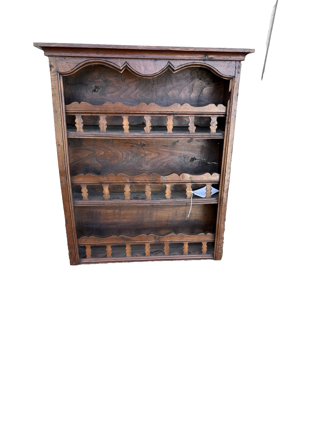 65458 Antique Whatnot Wall Shelf Curio