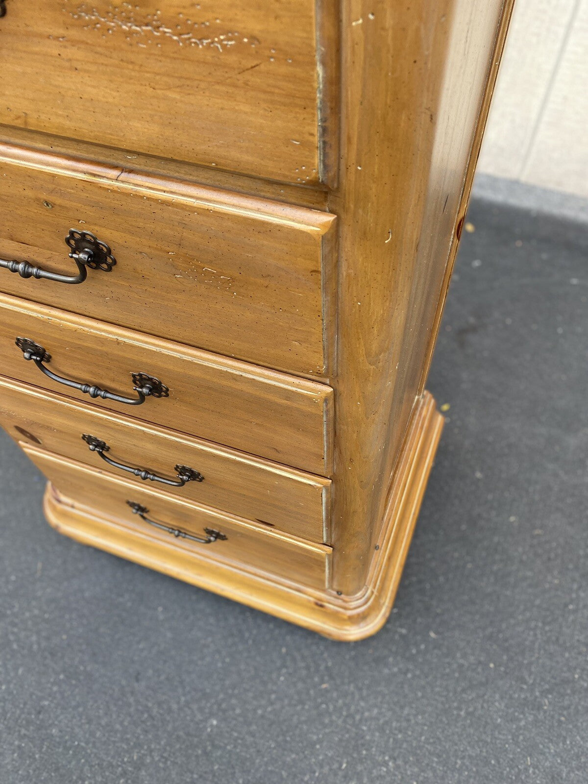 65979    NATIONAL Furniture Pine Lingerie Chest Dresser