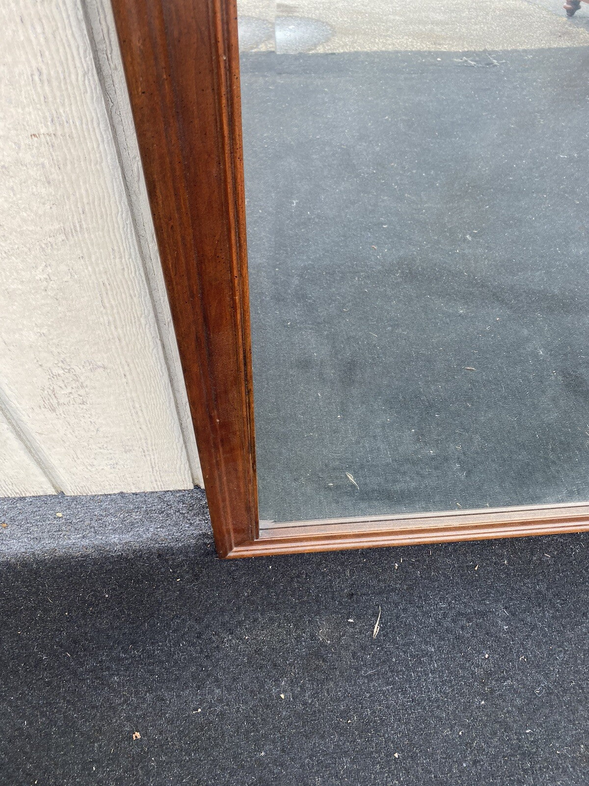 66229  Solid Cherry Chippendale Beveled Wall  Mirror   (ES)