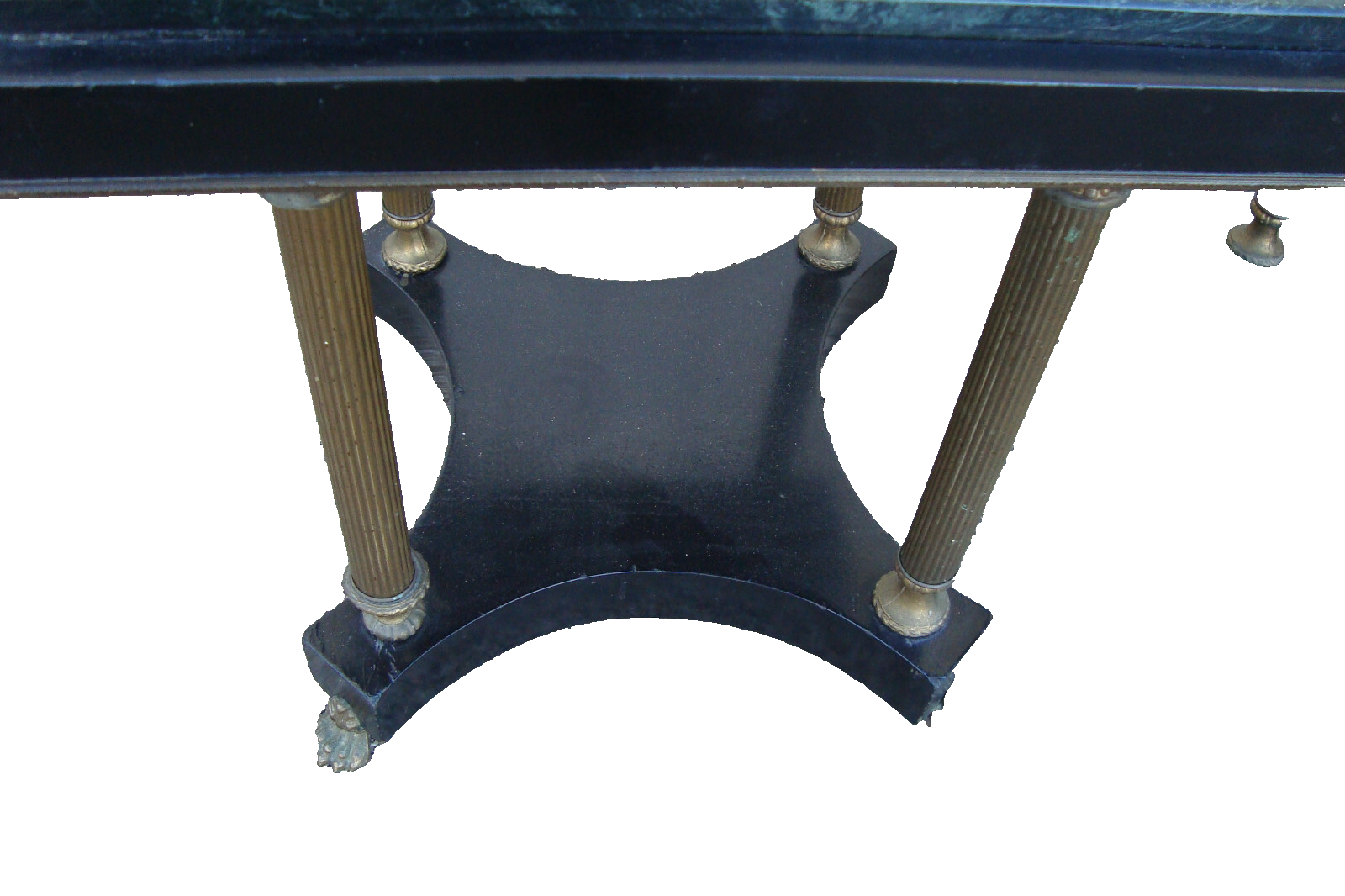 60919 Pair Quality Modern  Metal and Marble Lamp Table  Coffee Table Stand s