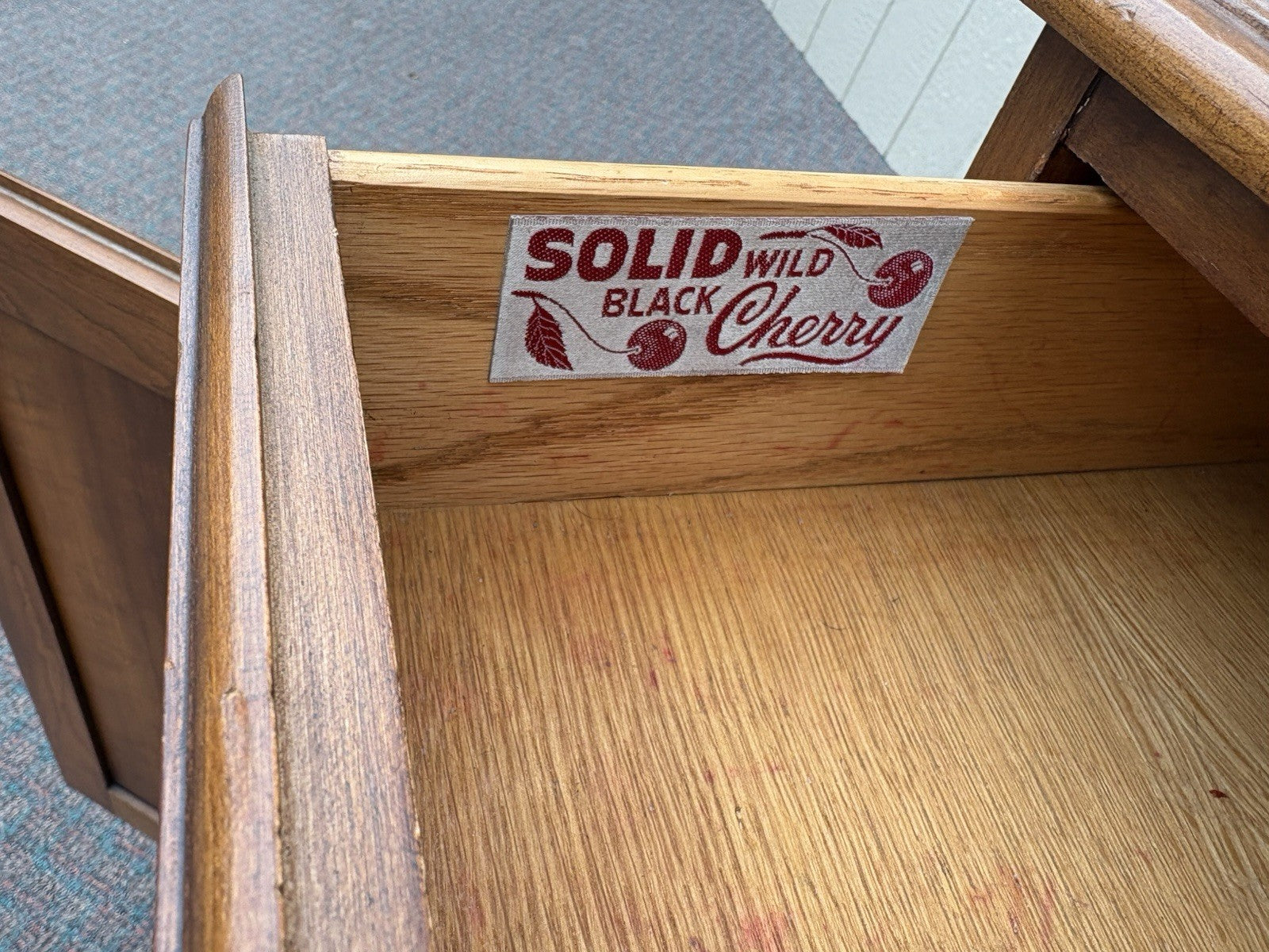 67141 HENKEL HARRIS  Virginia Galleries Cherry Server Cabinet