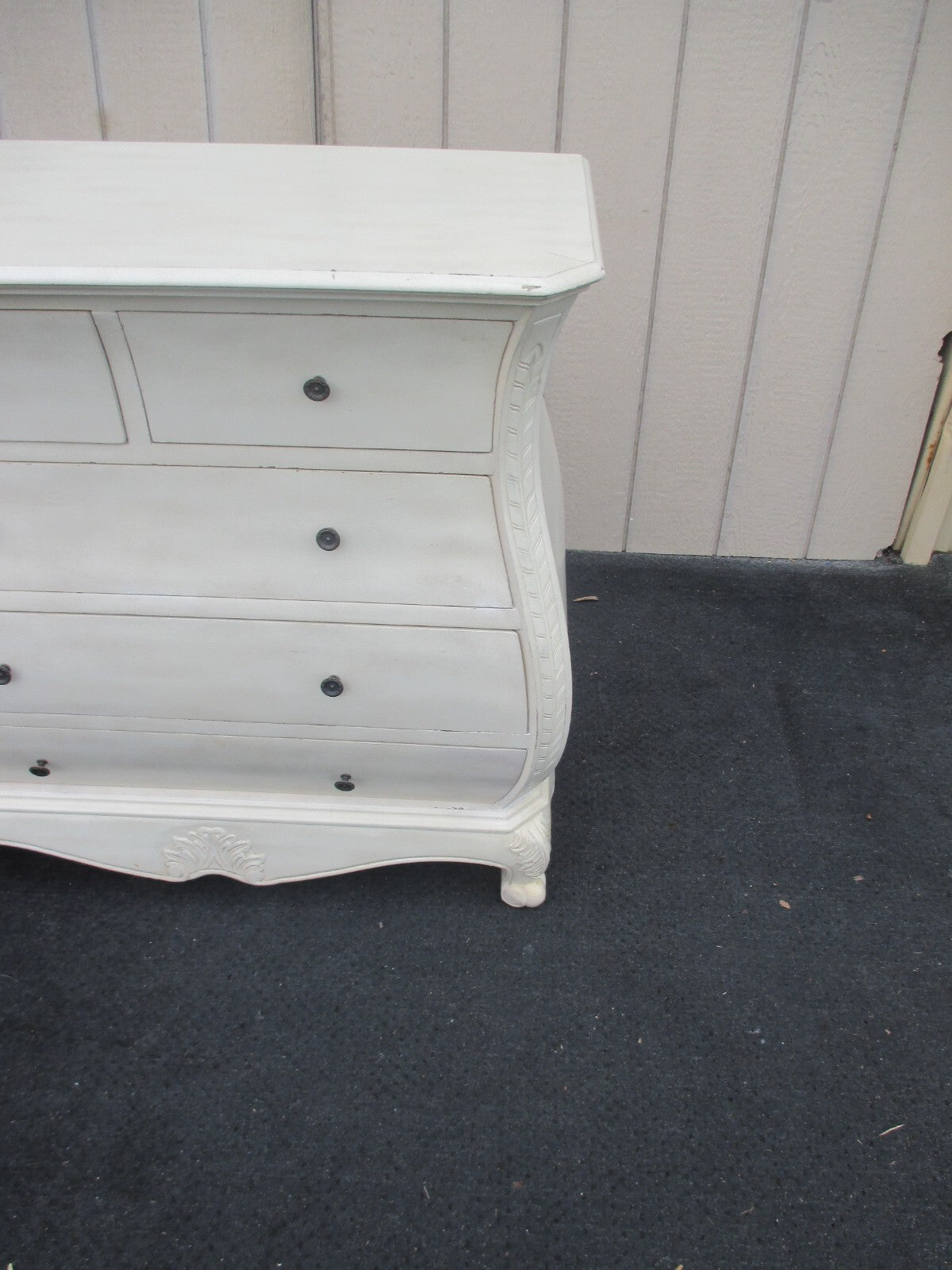 63996 Romantic Shabby High Chest Dresser