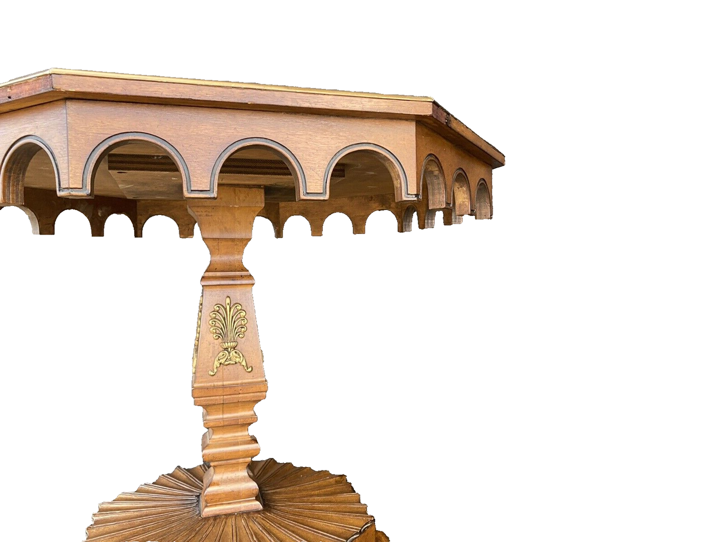 66214   Decorator Hex Lamp Table Stand