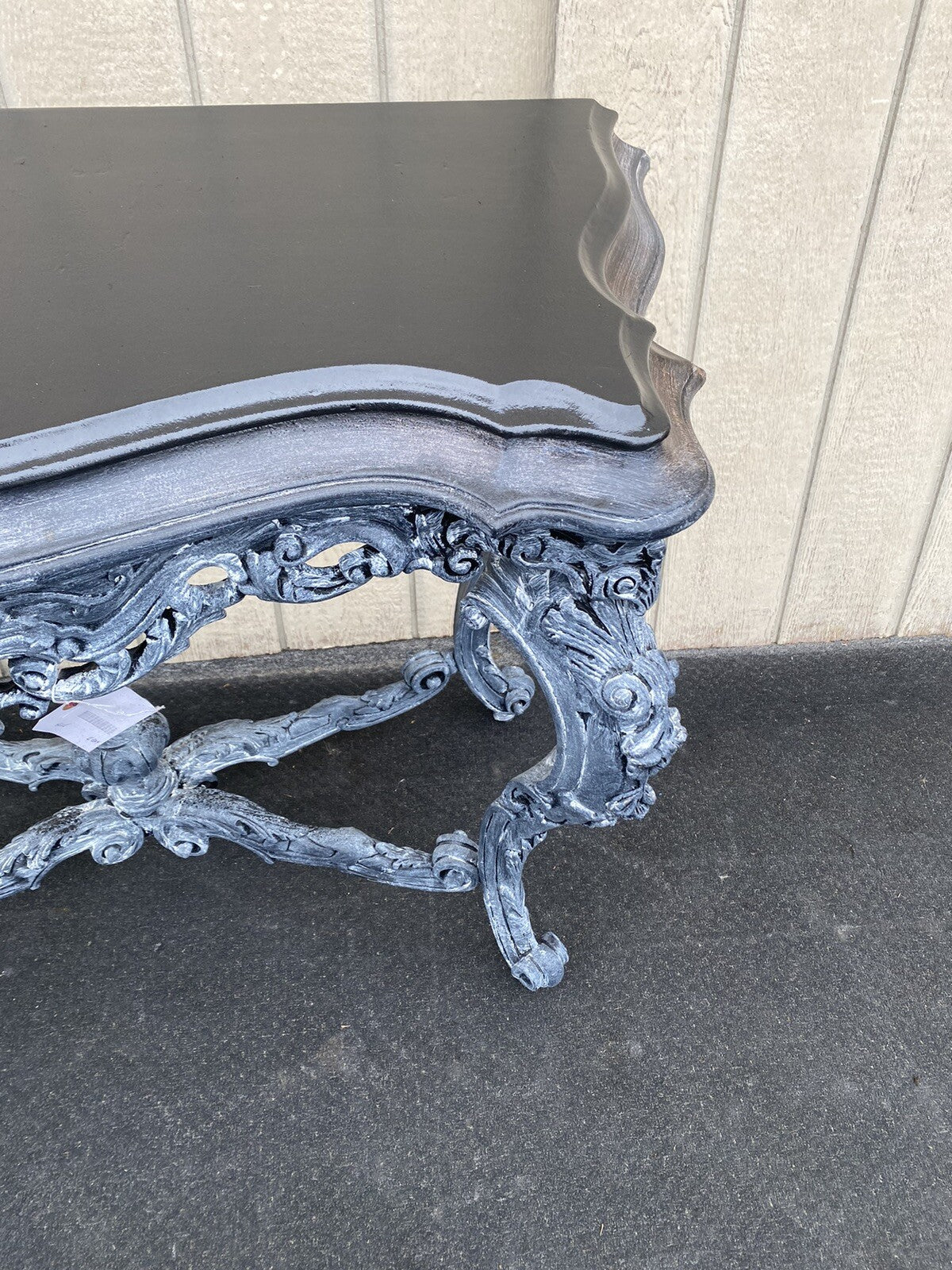 65115    Decorator Hand Carved Console Table Stand