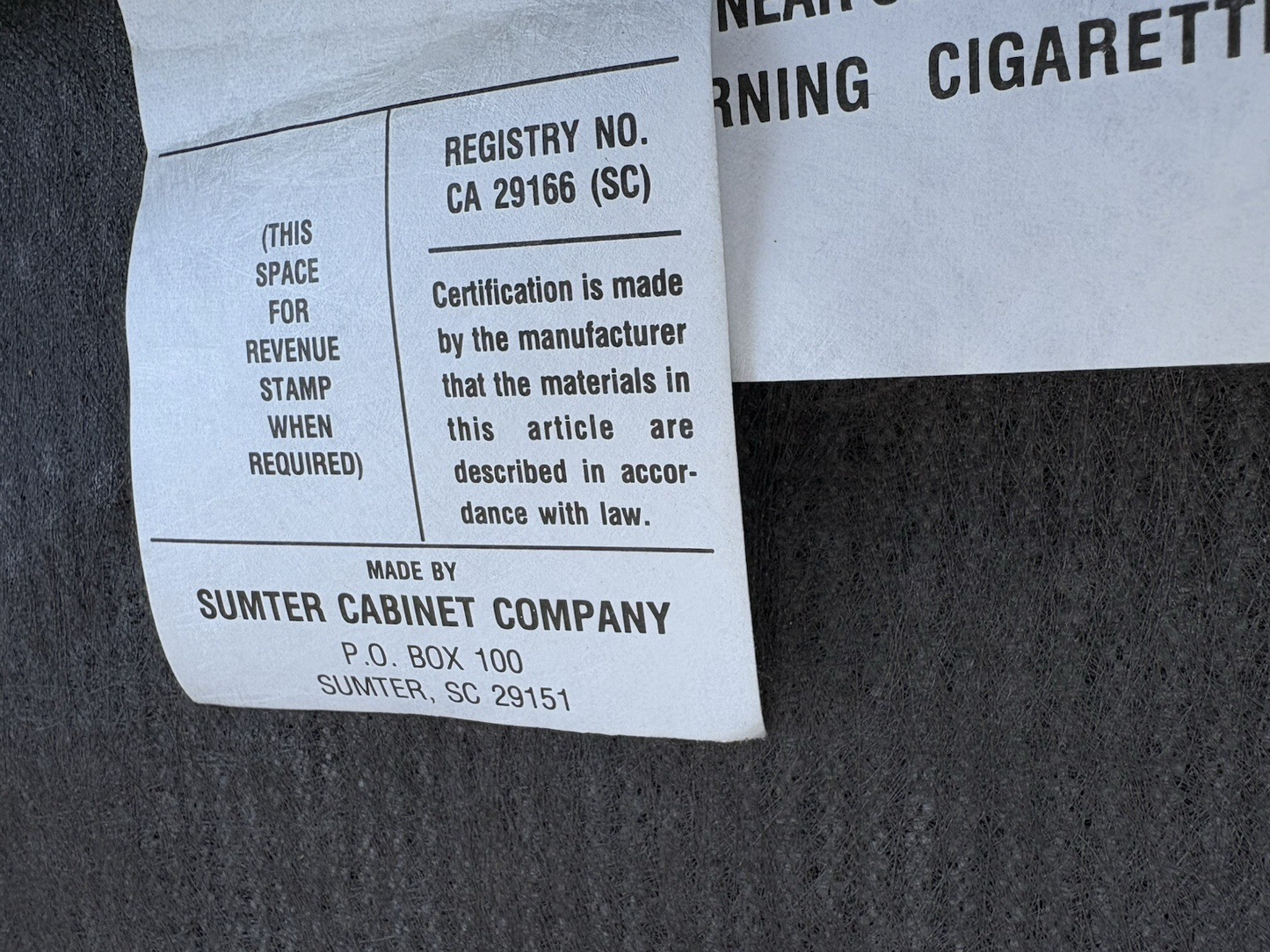 67163 Set of 8 Mahogany SUMTER Cabinet  Dining Chair s