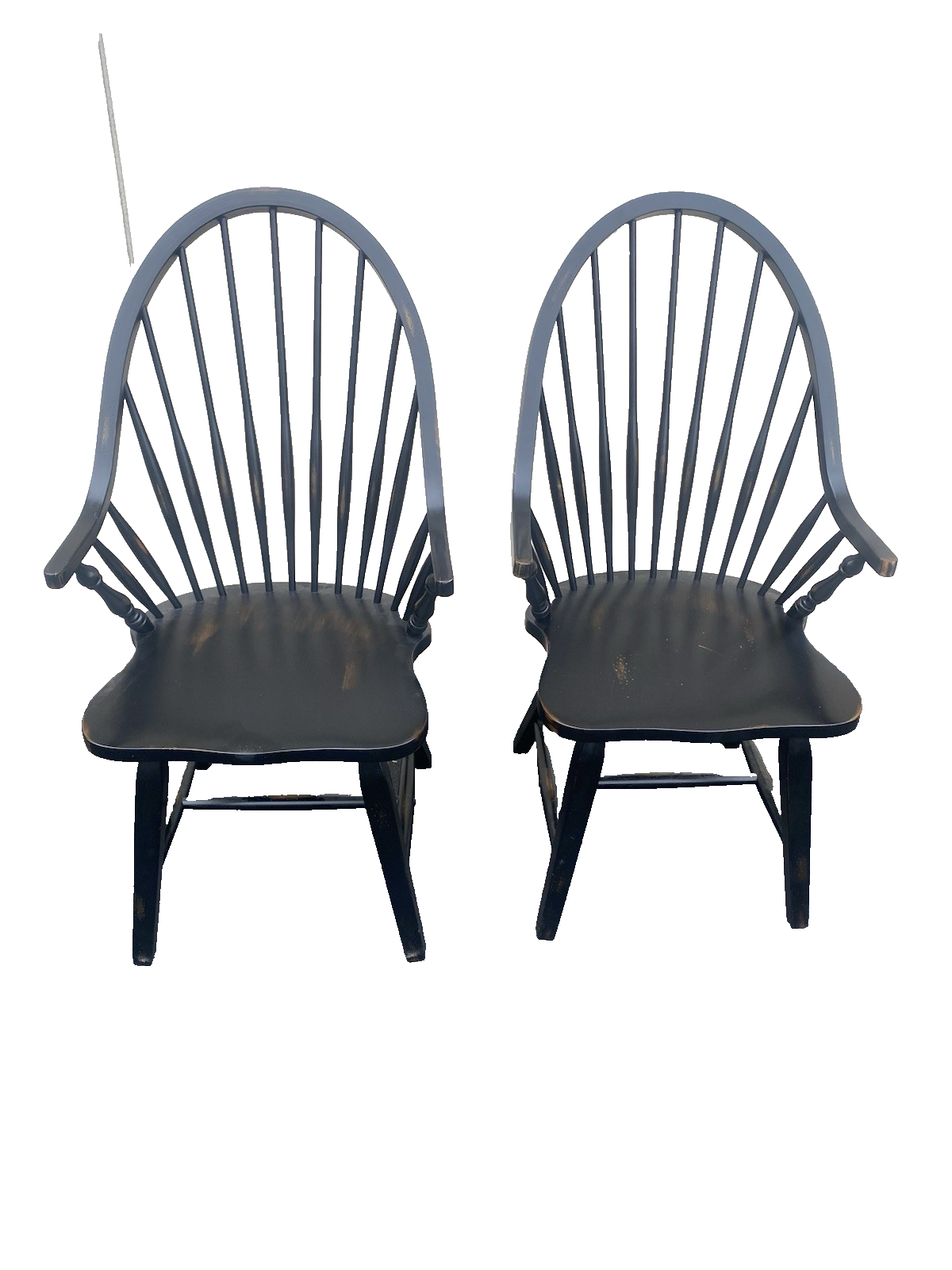66522 Pair Quality Windsor Dining Chairs Chair s