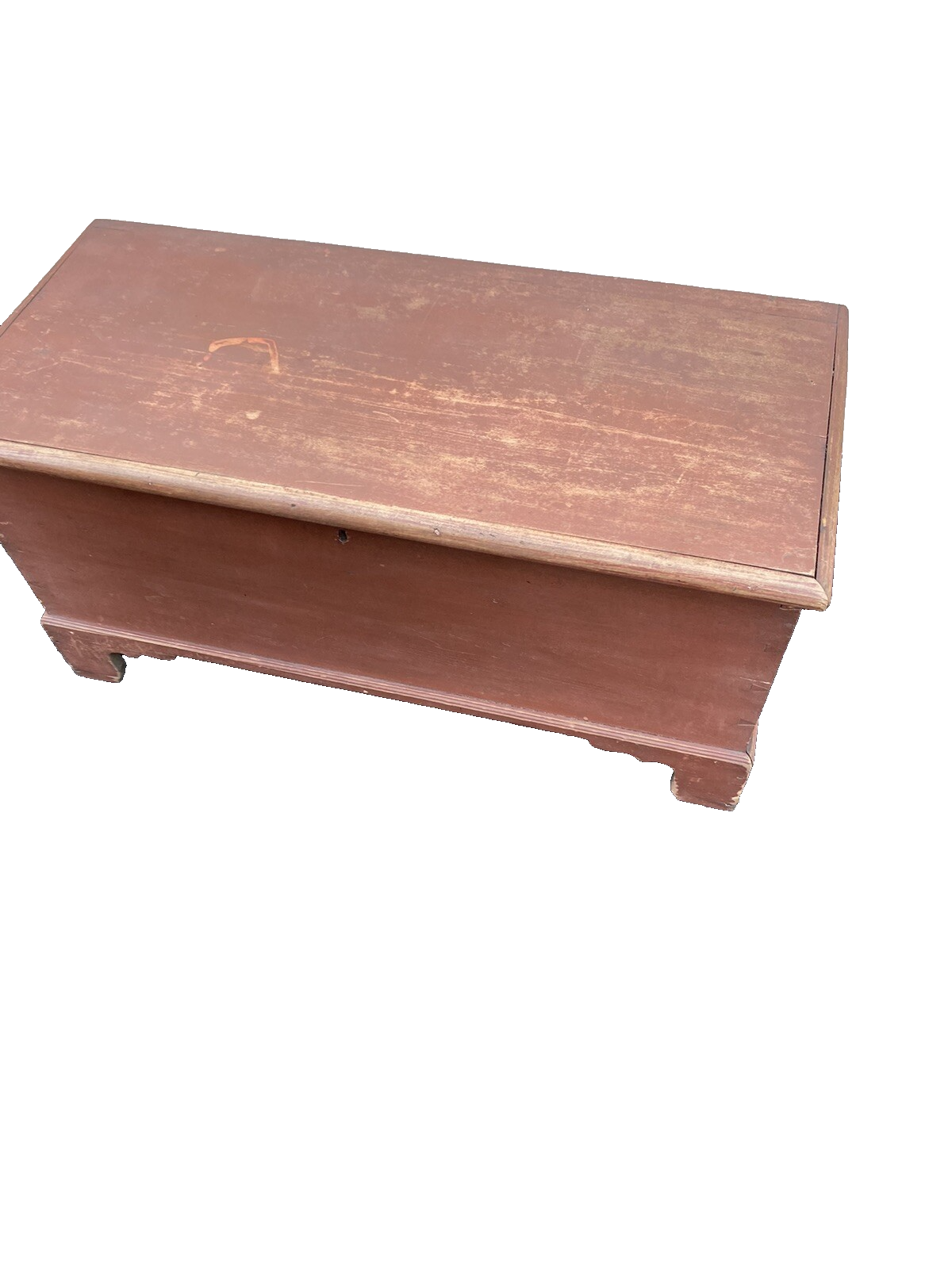 65284 Antique Tool Box Storage Chest Blanket Chest