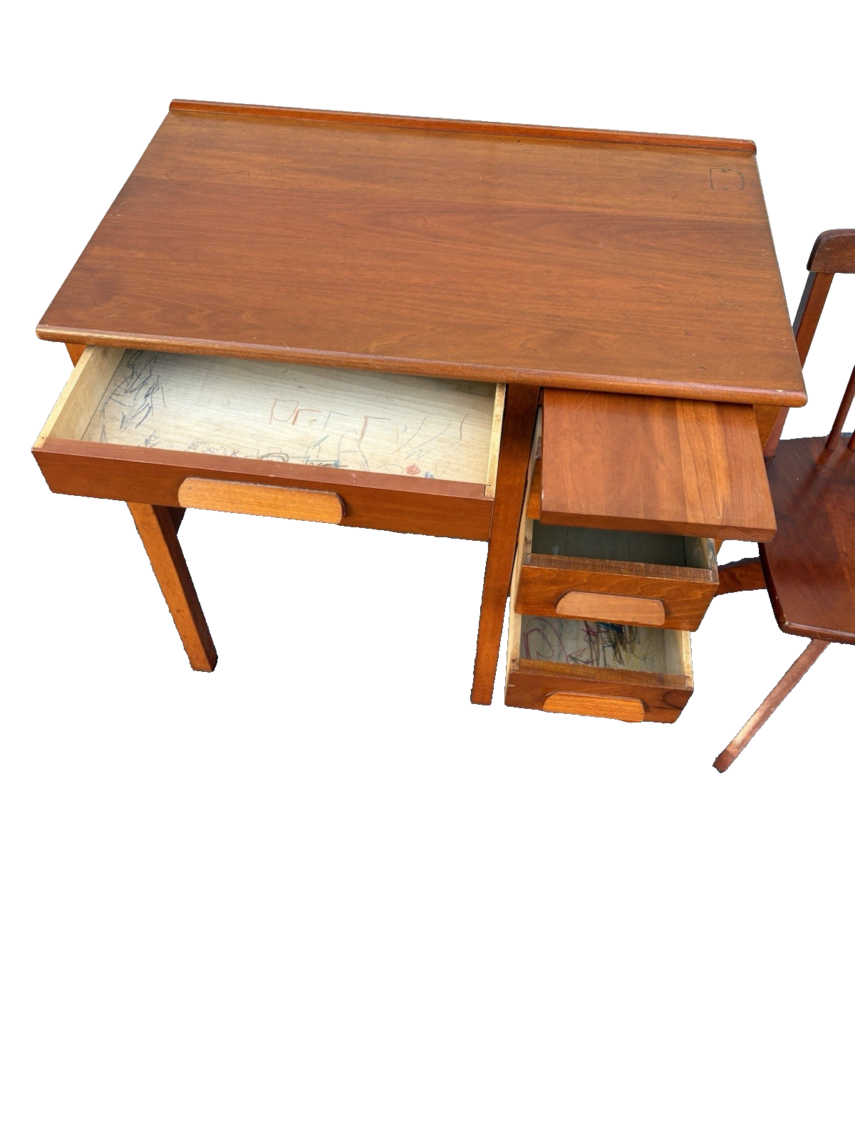 67111 Maple Youth Desk with Swivel Chair