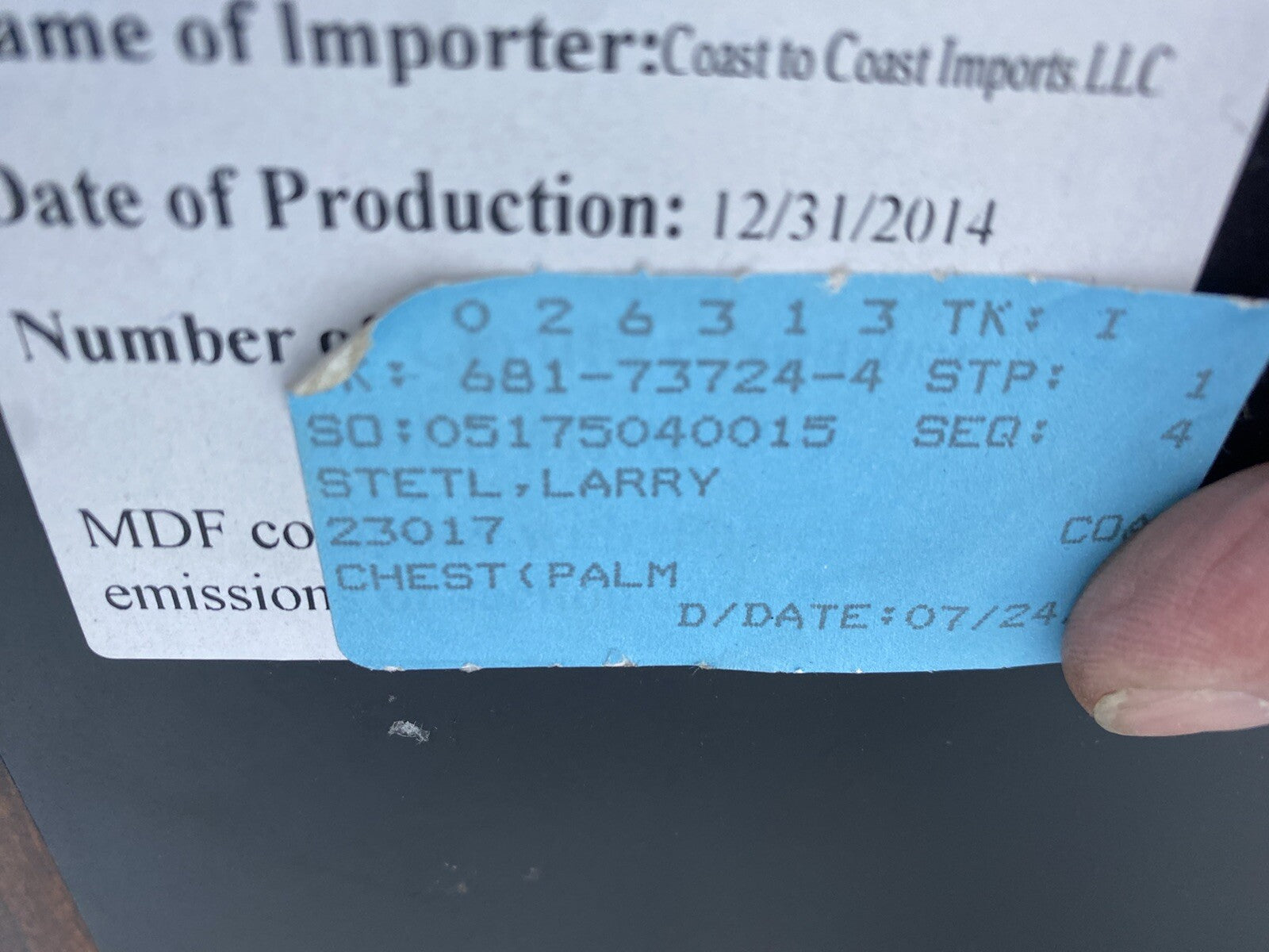 66306 Decorator Modern Sideboard Server Buffet Cabinet