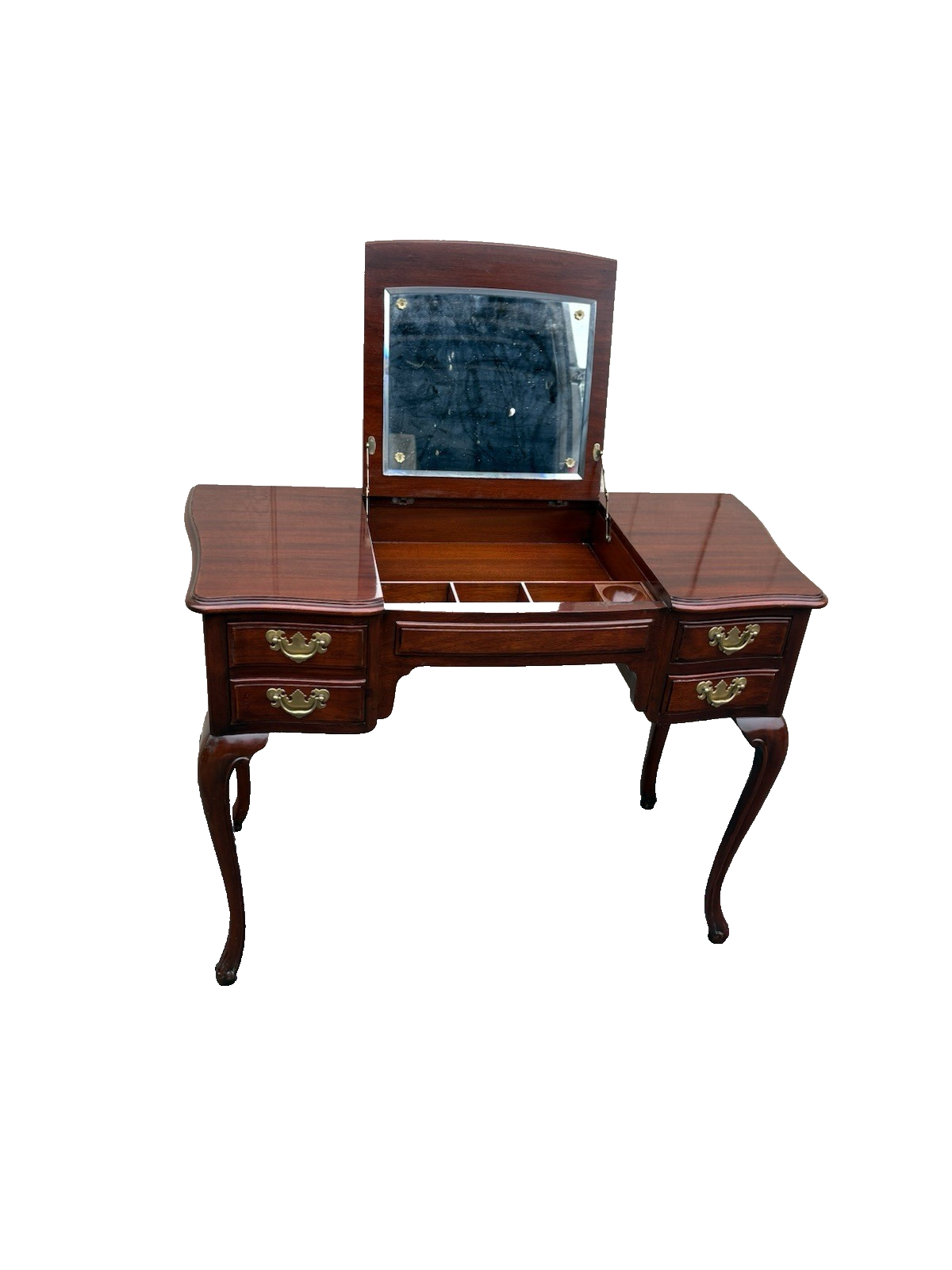 67068 WIDDICOMB Vanity Desk with Storage and Mirror