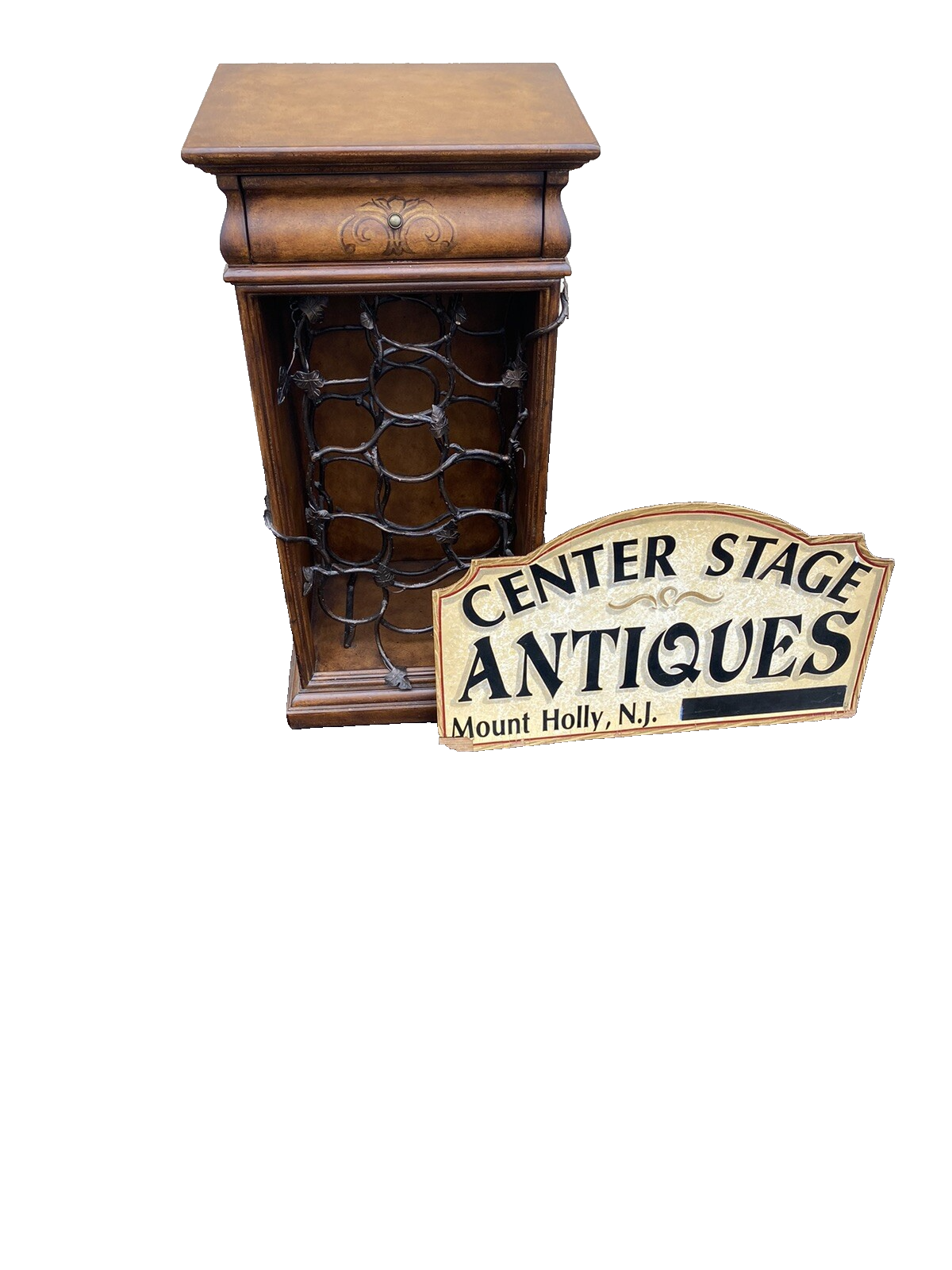 66093 Wine Rack Liquor Cabinet