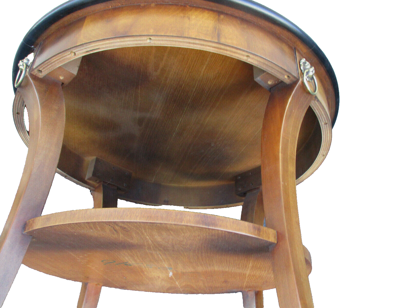 62184  Round Neo Classical Lamp Table Nightstand Stand