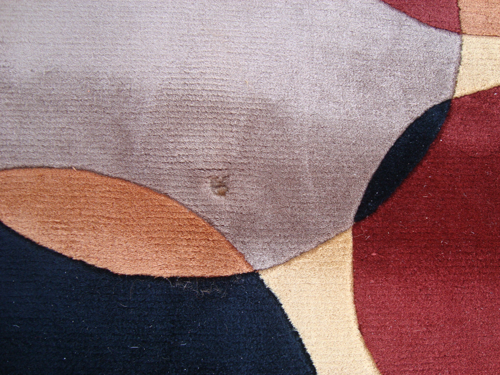 Rug 206 Large NEWWANW 37 BLK80BO  Modern Machine Made Wool Rug SIZE  8' x 11'