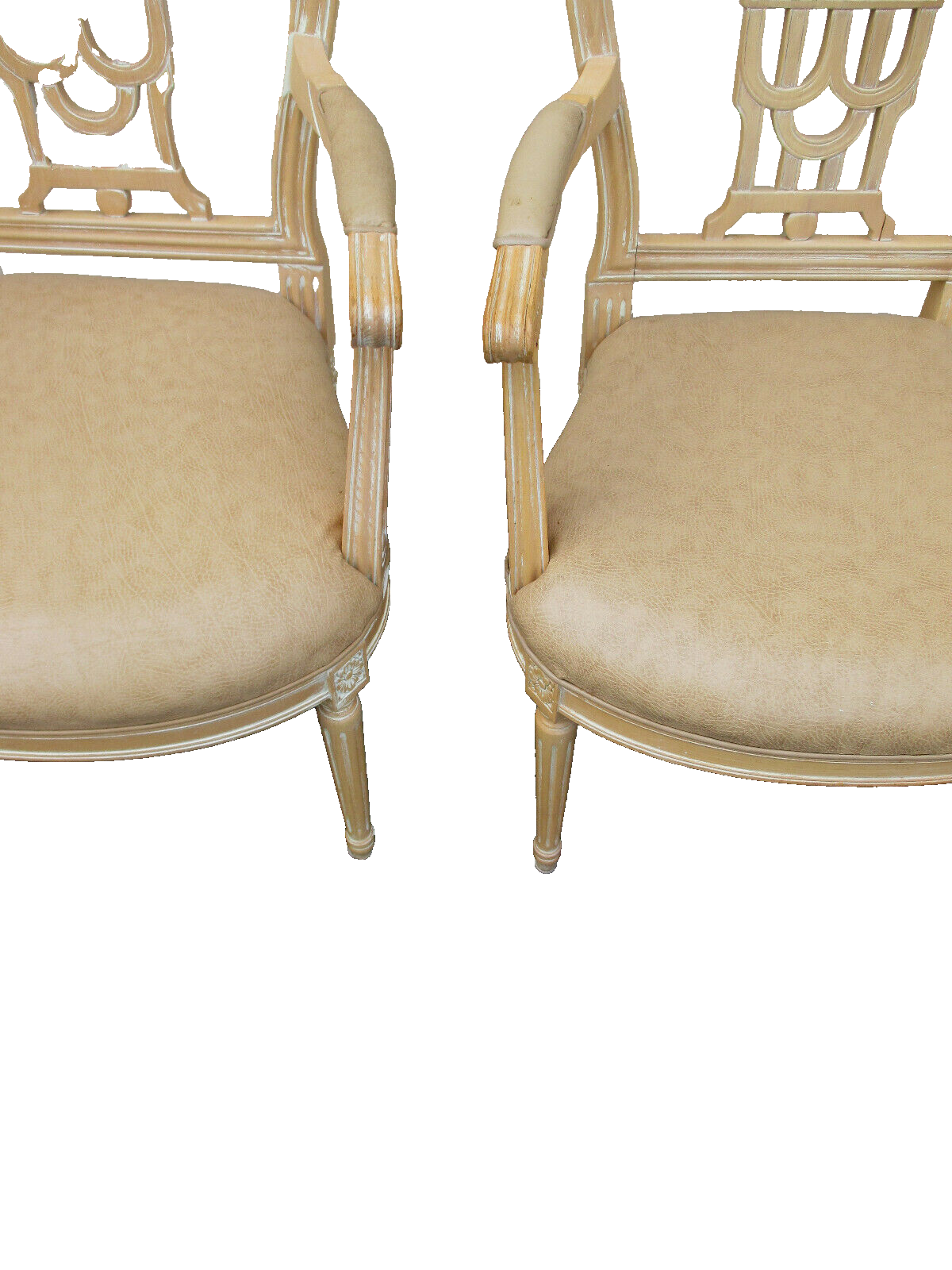 62973   Pair Decorator Armchair Chairs Made in Italy
