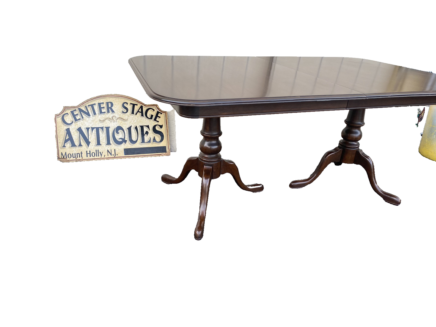 66606   ETHAN ALLEN Mahogany Dining Table