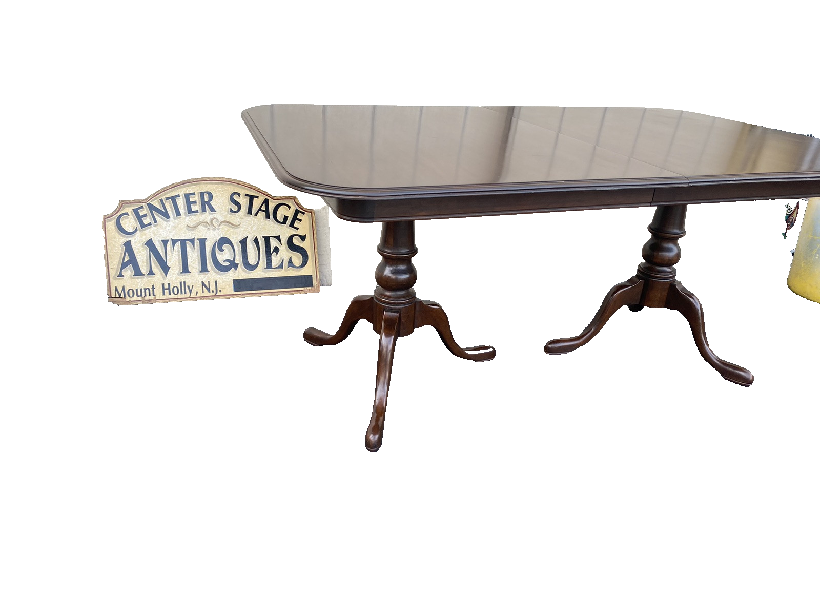 66606   ETHAN ALLEN Mahogany Dining Table