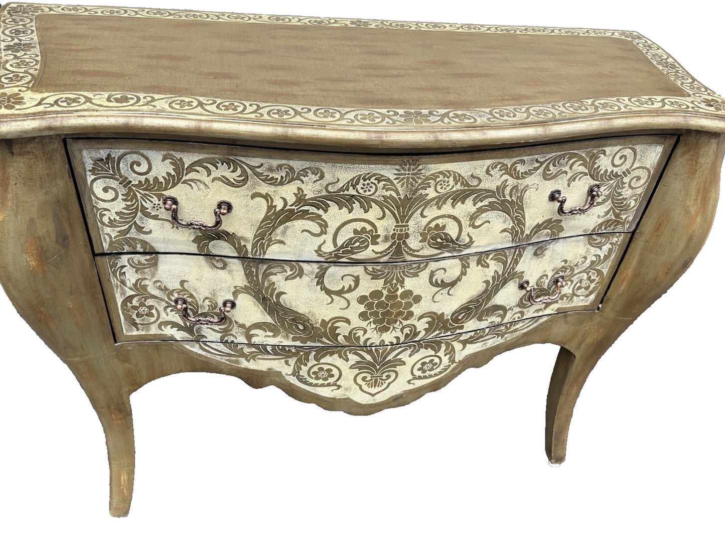 67092 Italian Bombay Decorator Dresser Chest