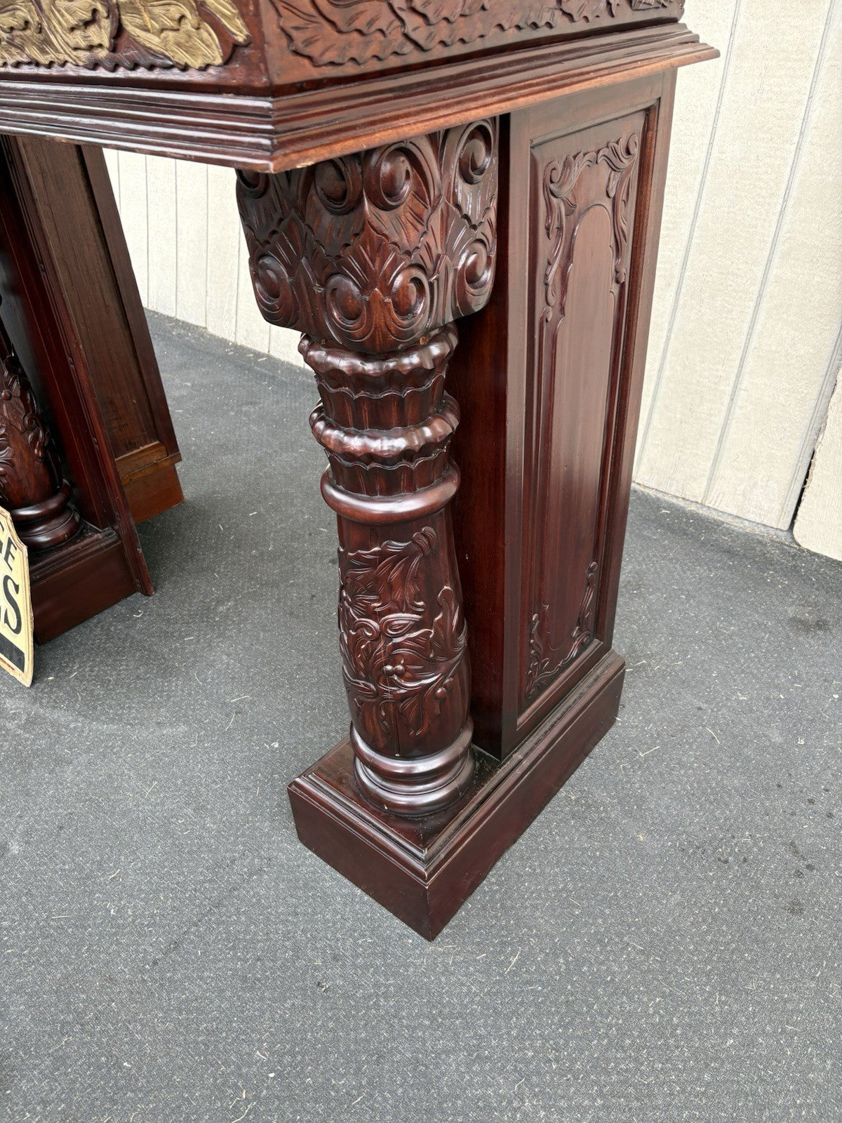 66878  Solid Mahogany Fireplace Mantle