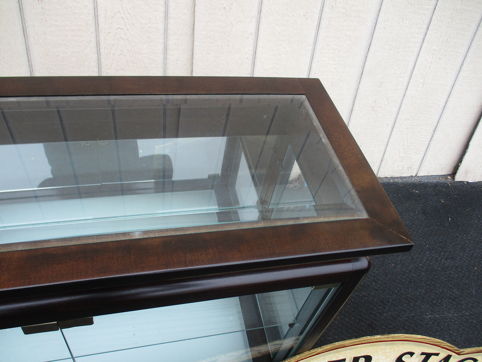 64181   Oriental Credenza Curio with Light PULASKI Furniture