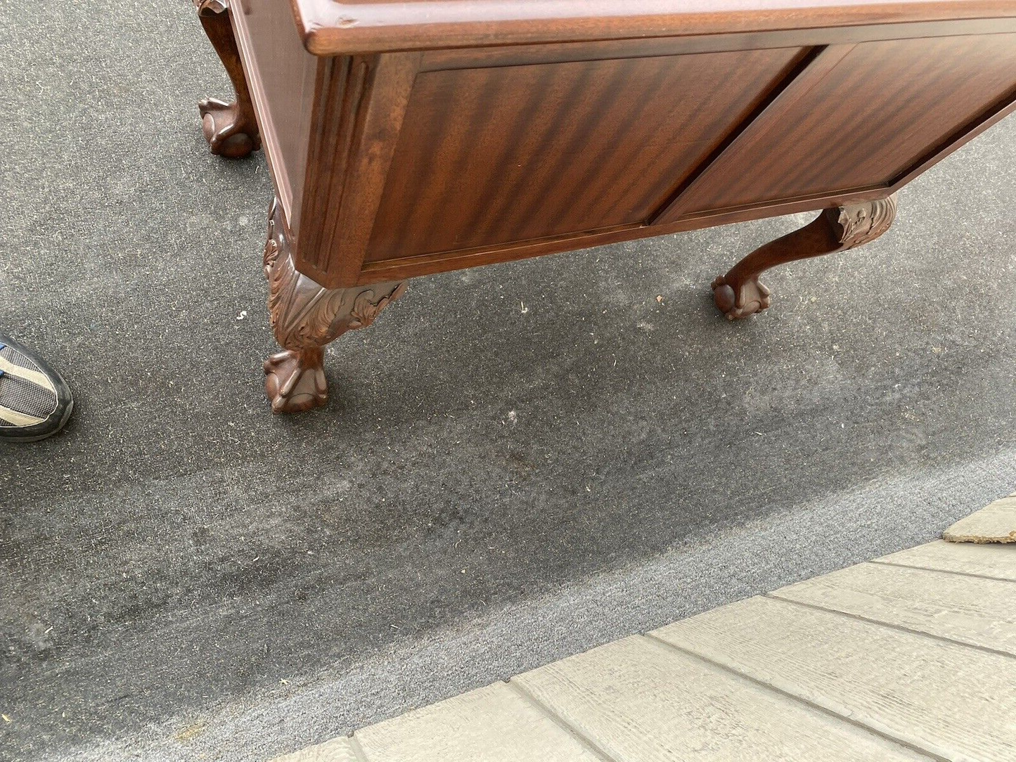 66015 Solid Mahogany 3 Drawer Chest Dresser