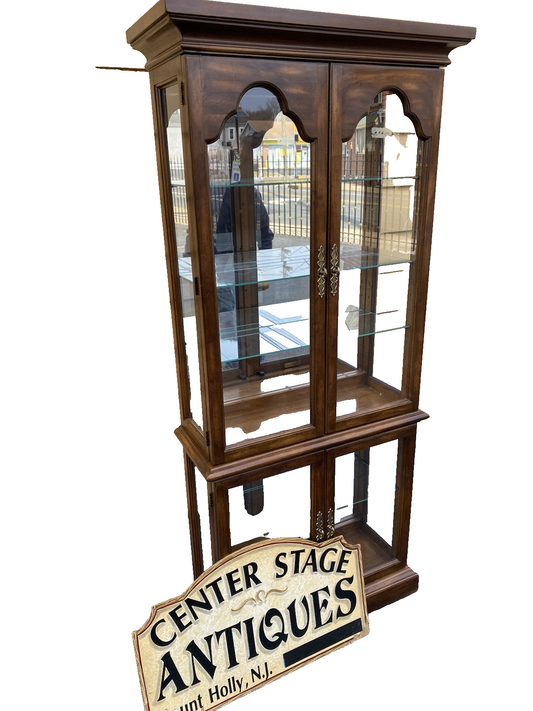 66438 Maple American Drew  Curio China Cabinet