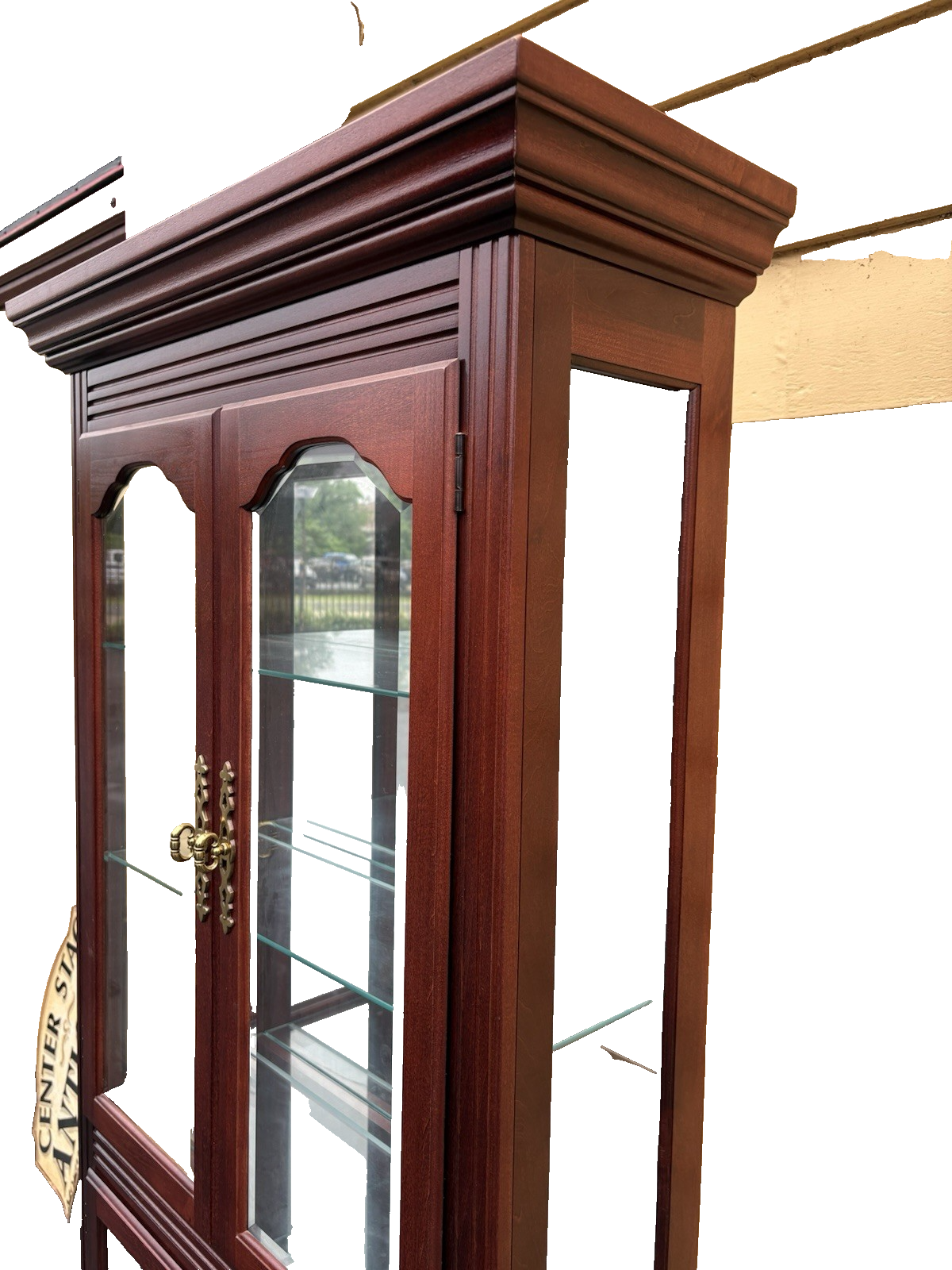66689 Mahogany  PULASKI Furniture 4 Door Curio China Cabinet