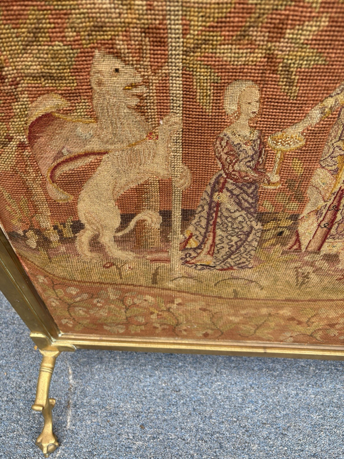 65585 BRONZE Custom Hand Made Fireplace Screen Room Divider