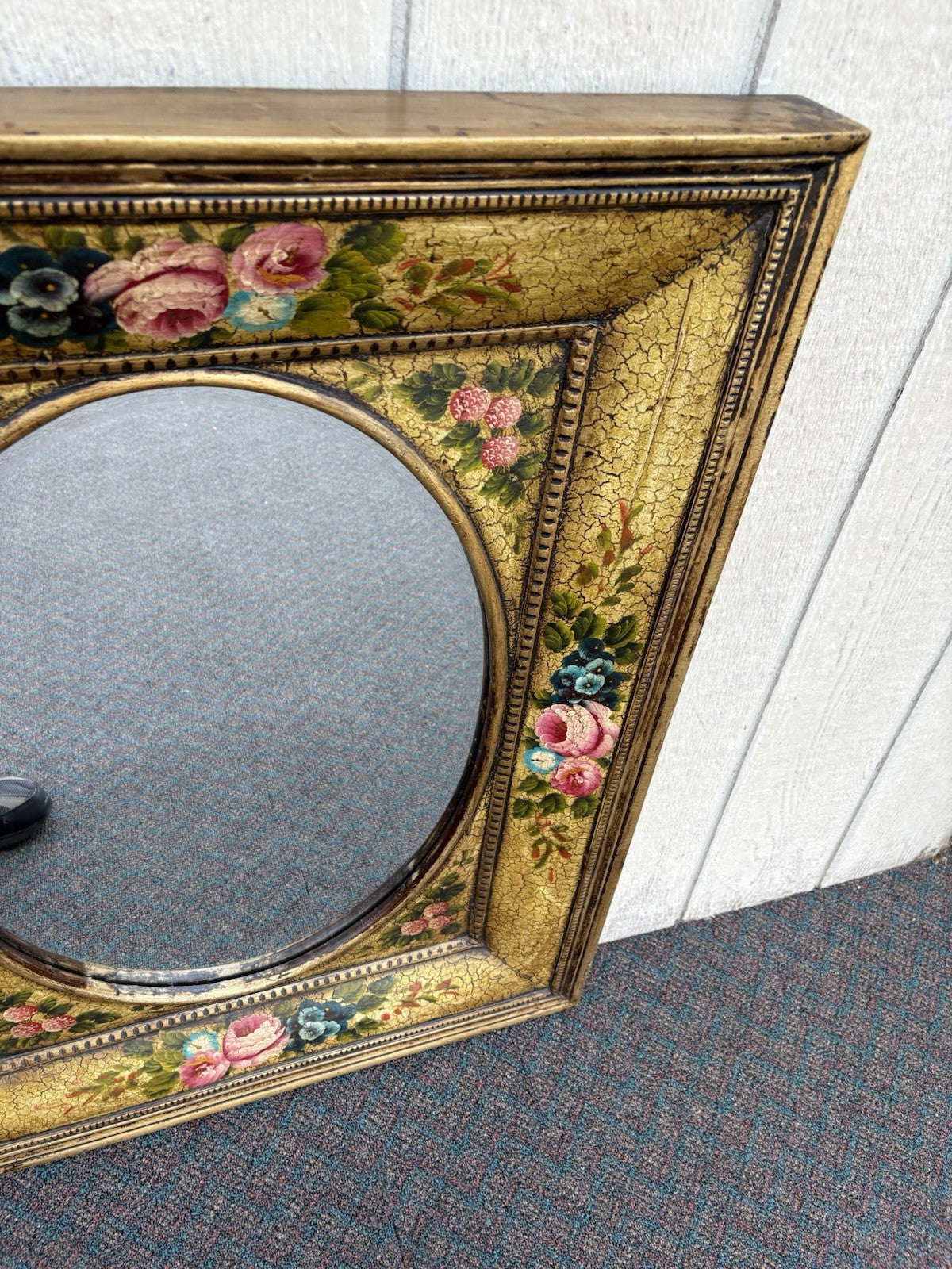 66909  Modern Decorator Mirror in Fancy Picture Frame