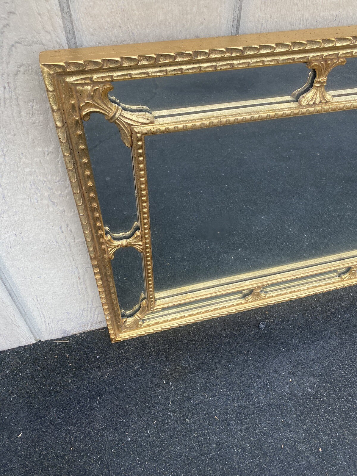 65739 Rectangular La Barge Gold Decorator Mirror