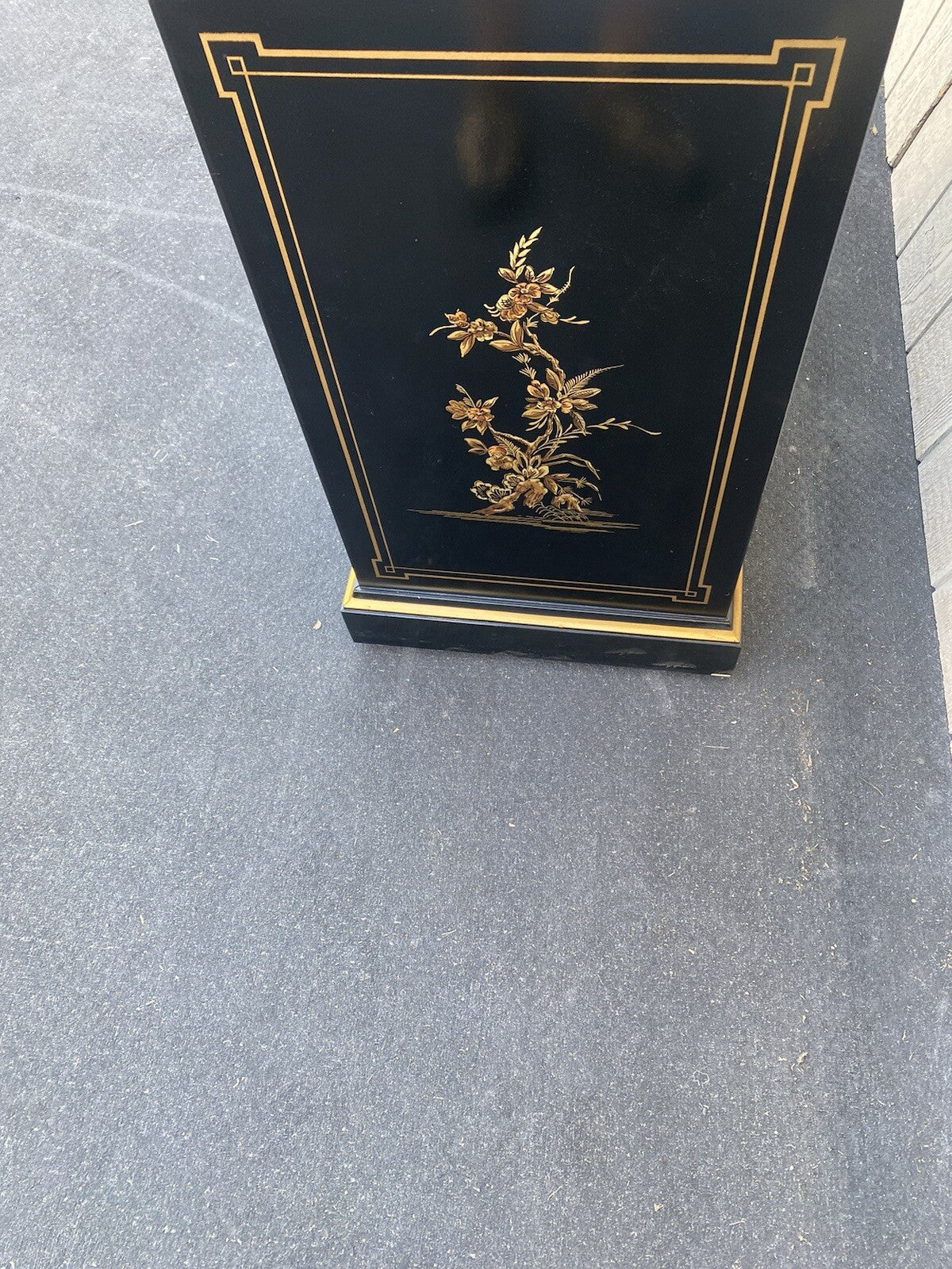 65857  DREXEL Oriental Bar Cart Server Sideboard with Flip top