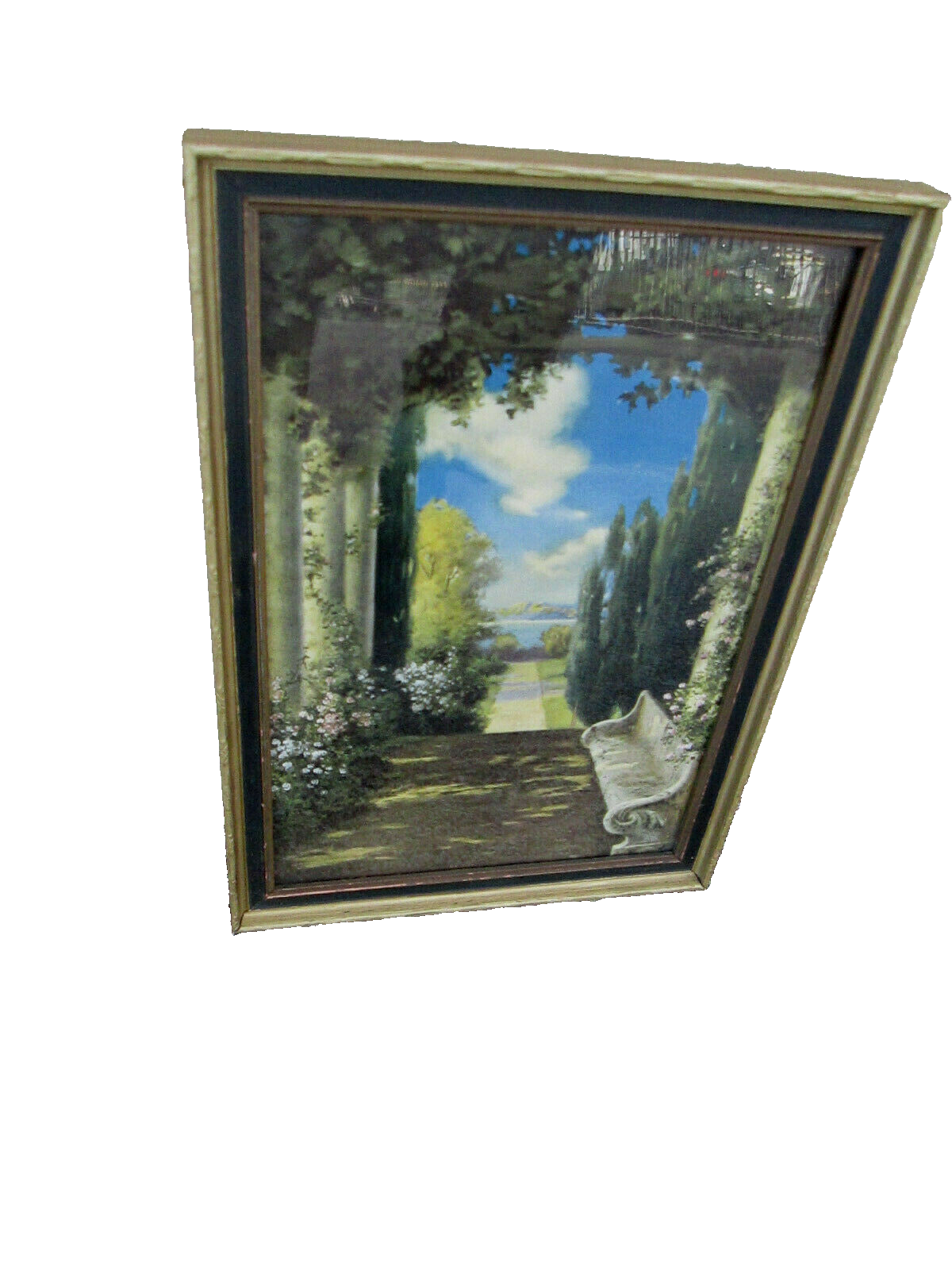 ART 20:   Atkinson Fox Print in Deco Picture Frame