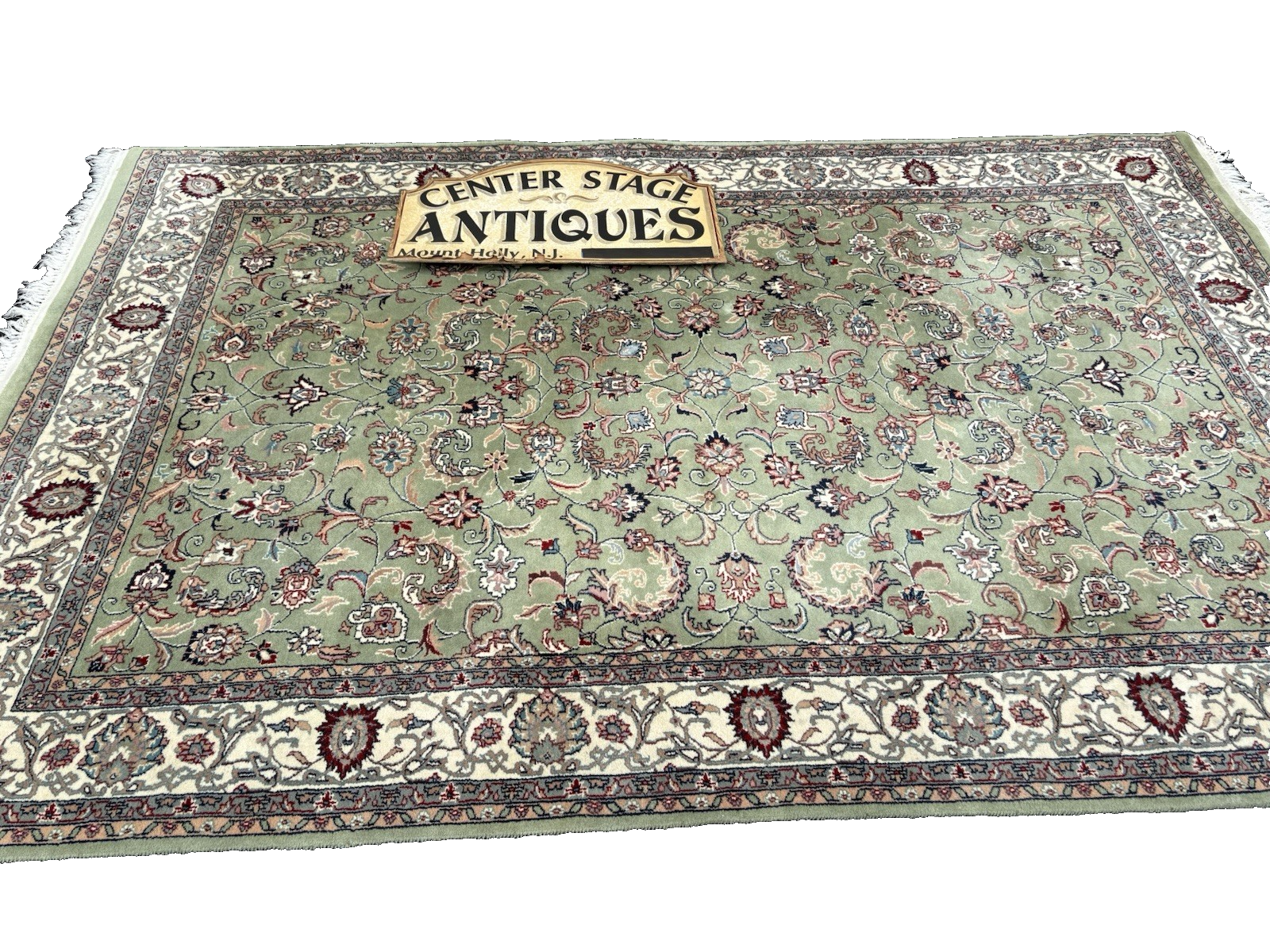 RUG 10: Oriental Carpet Rug SIZE 9' 6" x 6'