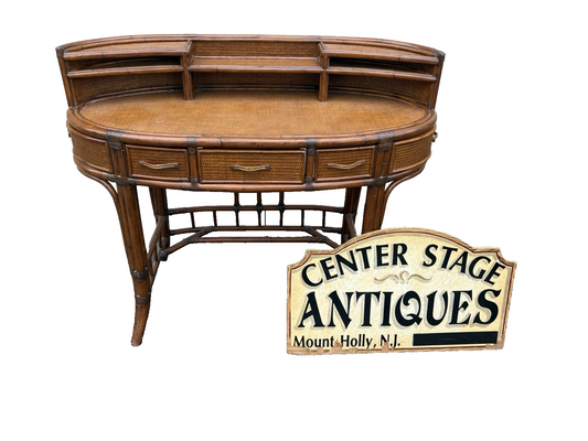 67044 Bamboo Style Office Desk