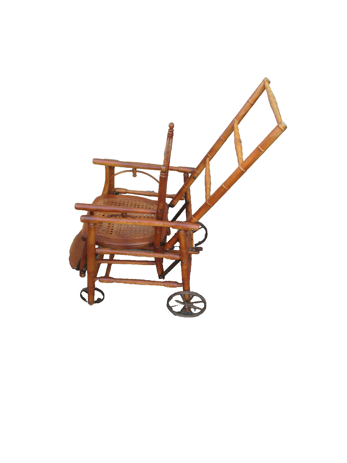 59162 ANTIQUE COLLAPSIBLE Child  HIGH CHAIR STROLLER